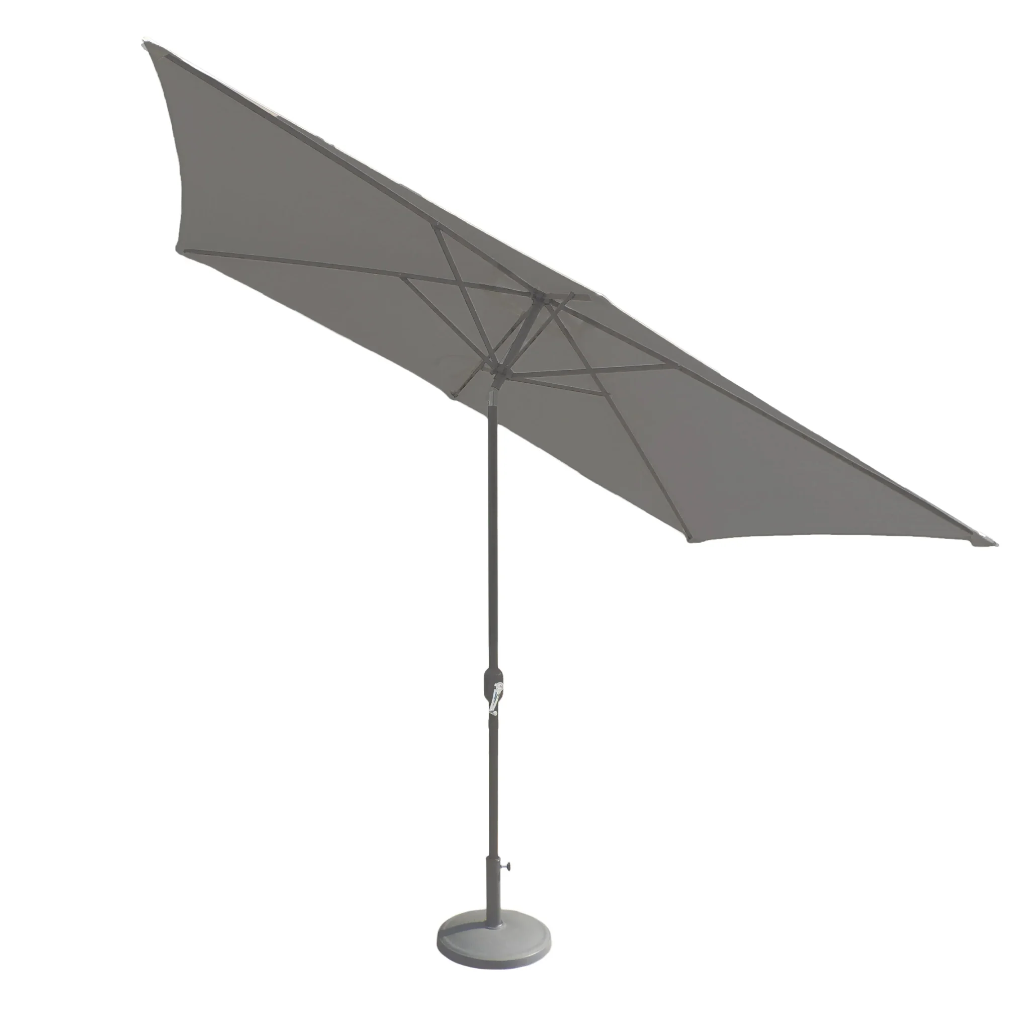 2.4 x 3m Rectangular Parasol Aluminium - Image 10
