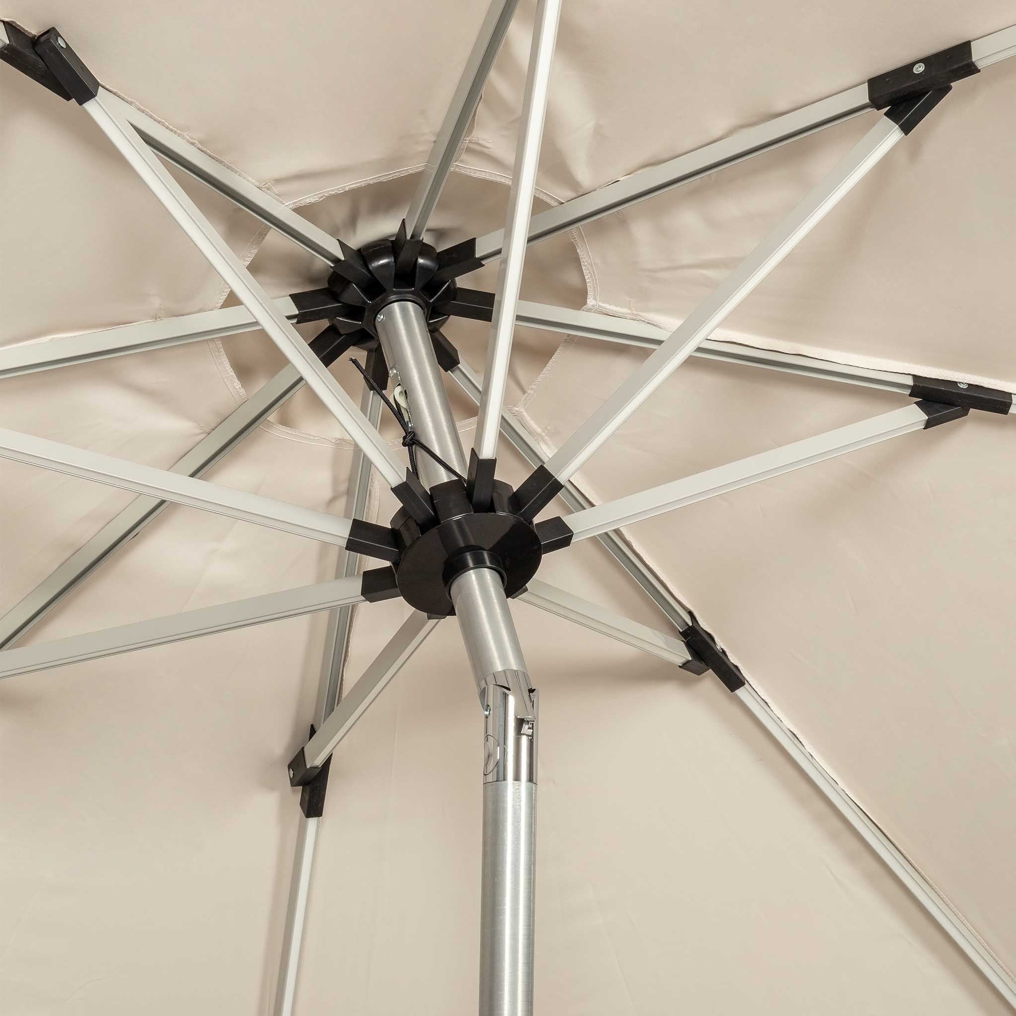 2.7m LED Lit Parasol - Image 24