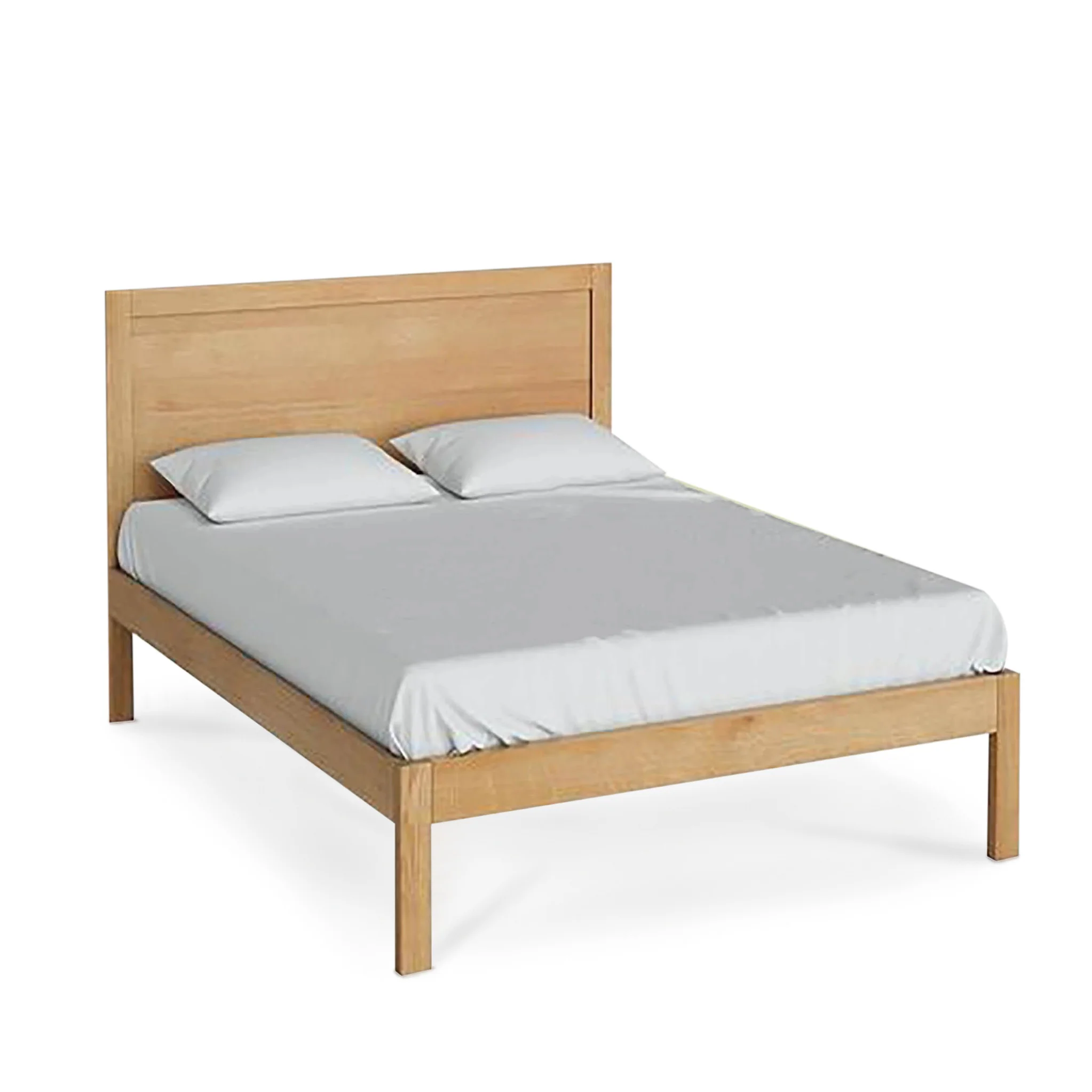 Abbey Waxed / Surrey Oak Bed Frames - Image 3