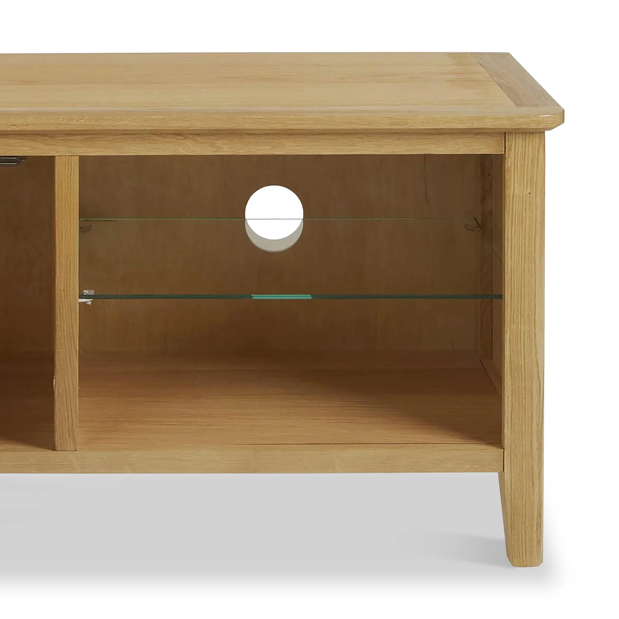Alba Oak 90cm TV Stand - Image 4