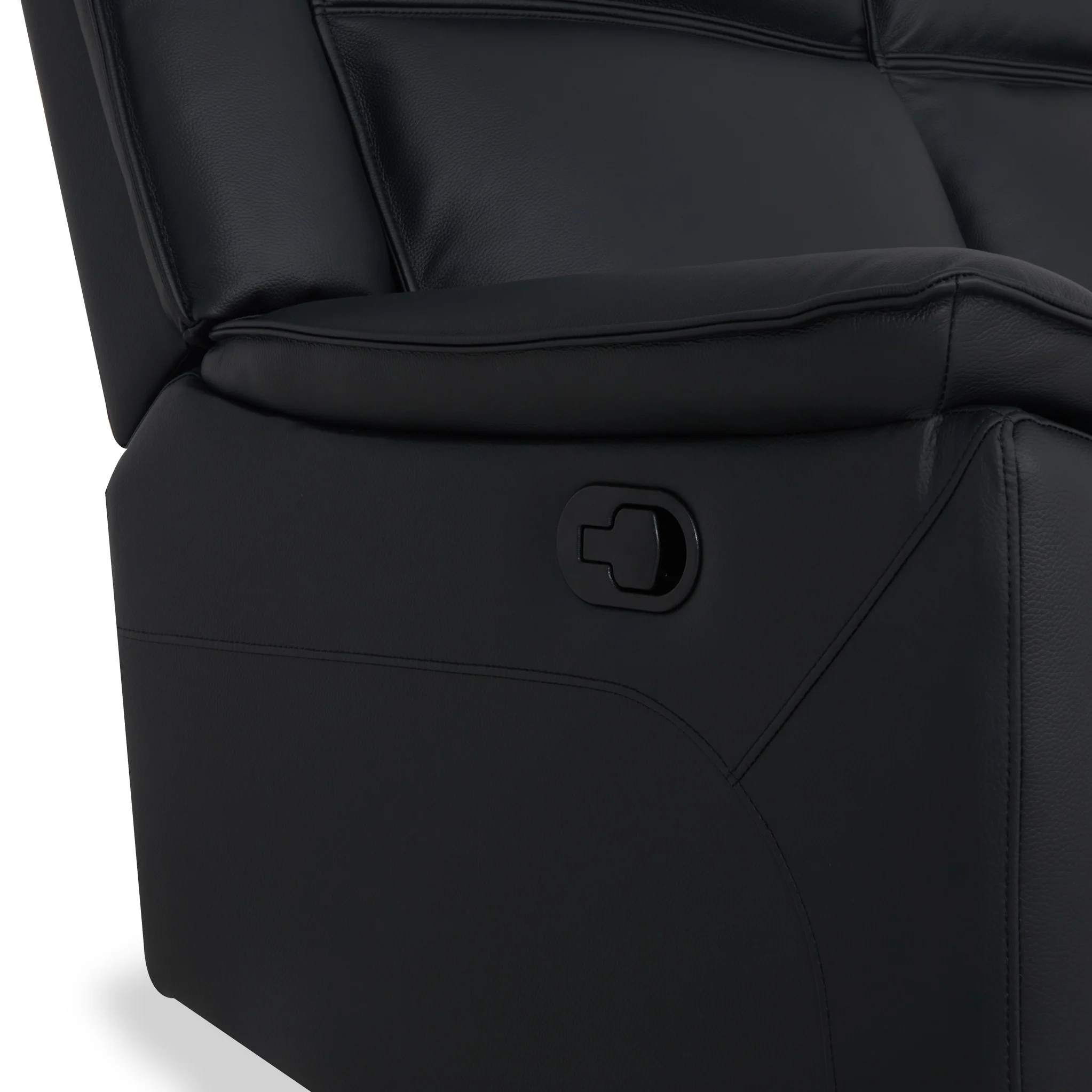 Alden Leather Recliner 2 Seater Sofa - Image 6