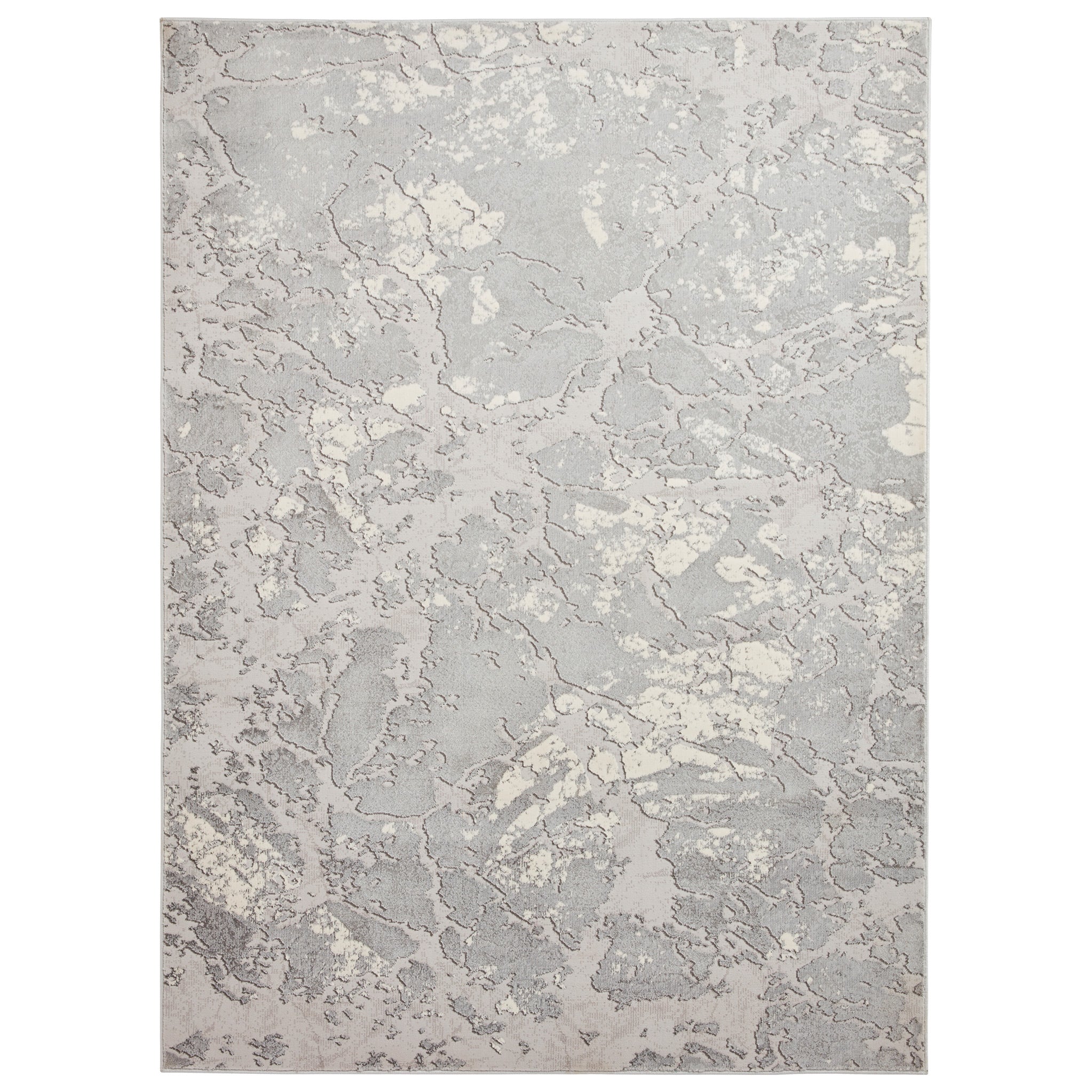 Aldrin Grey Marble Effect Rug - Image 17