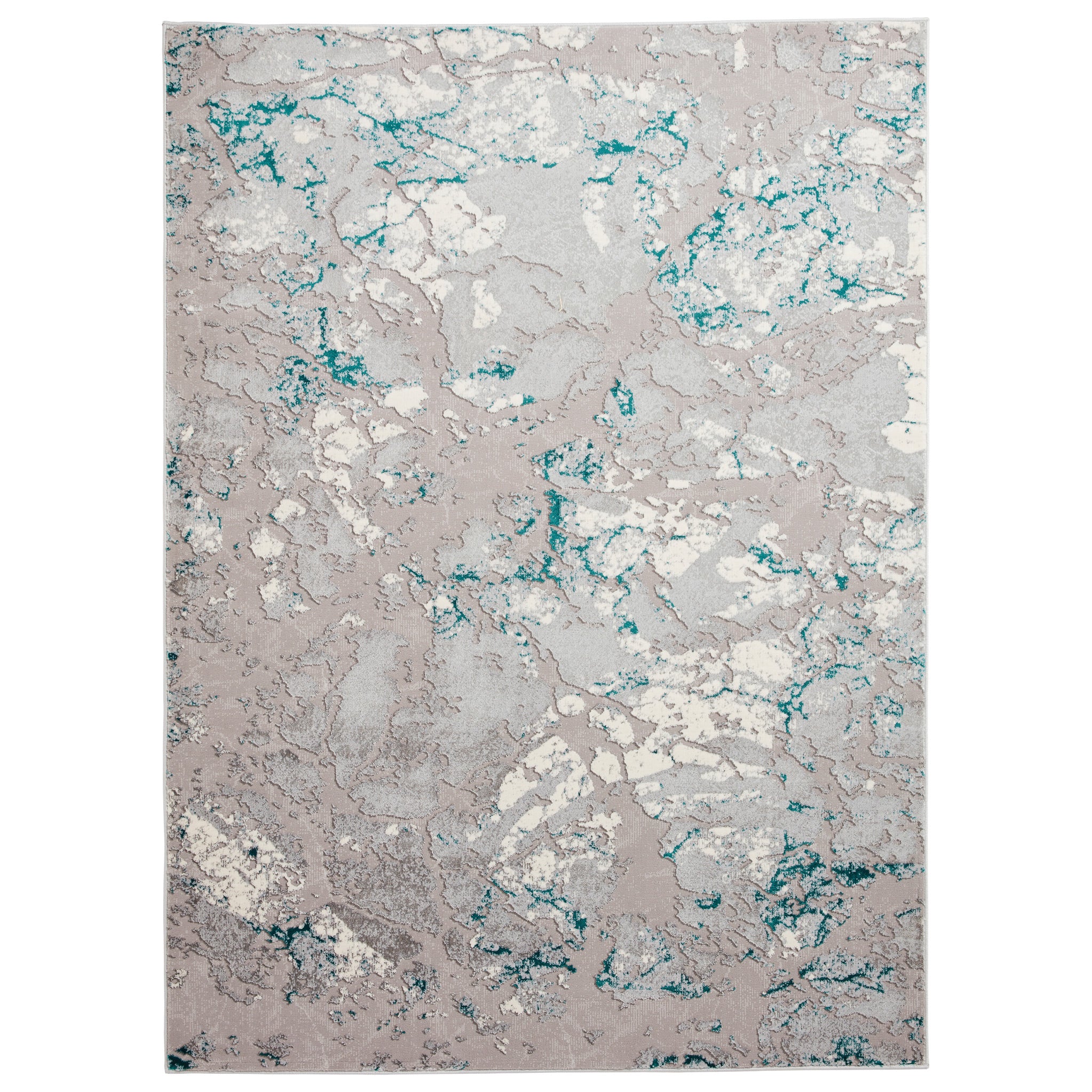 Aldrin Grey Marble Effect Rug - Image 9