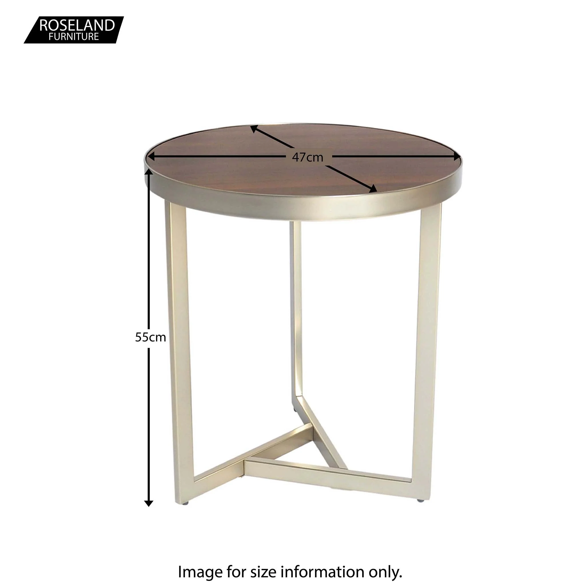 Alfreton Round Lamp Table - Image 6
