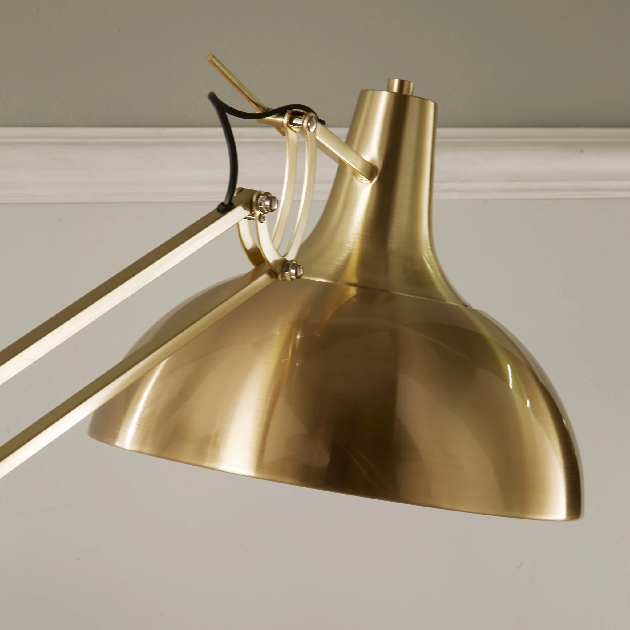 Alonzo Brass Task Floor Lamp - Image 3