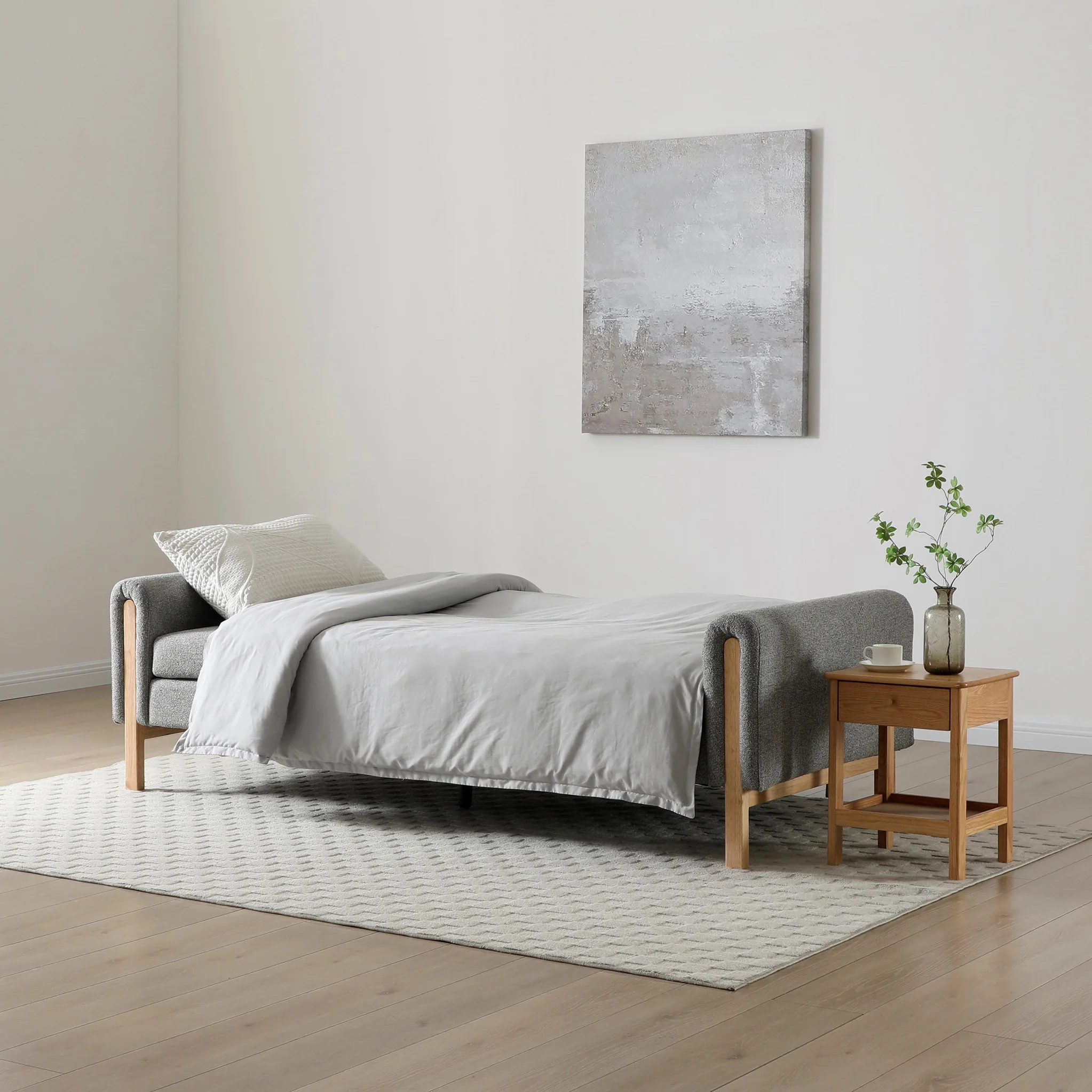 Alverton 3 Seater Click Clack Sofa Bed - Image 19