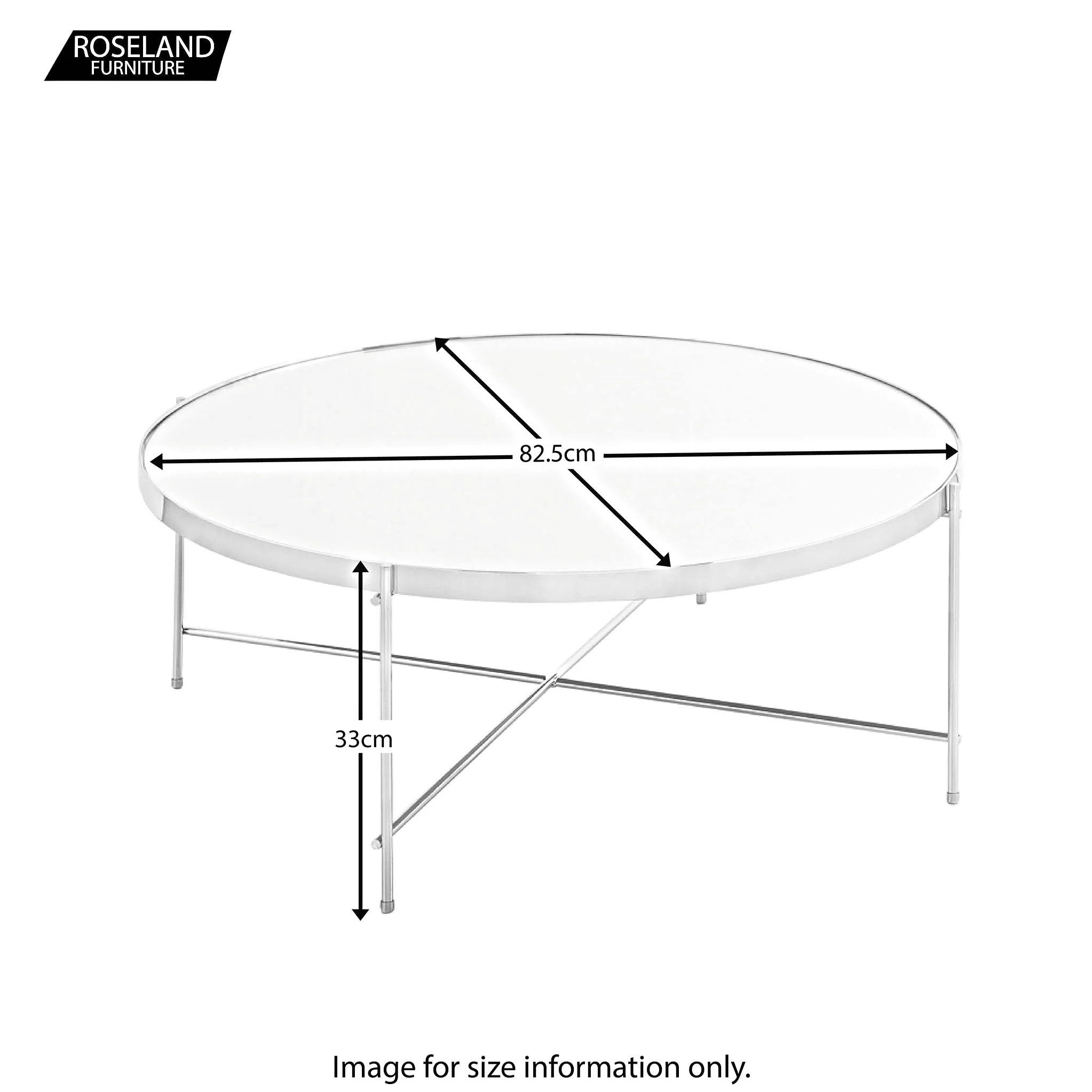 Arla Round Coffee Table - Image 16