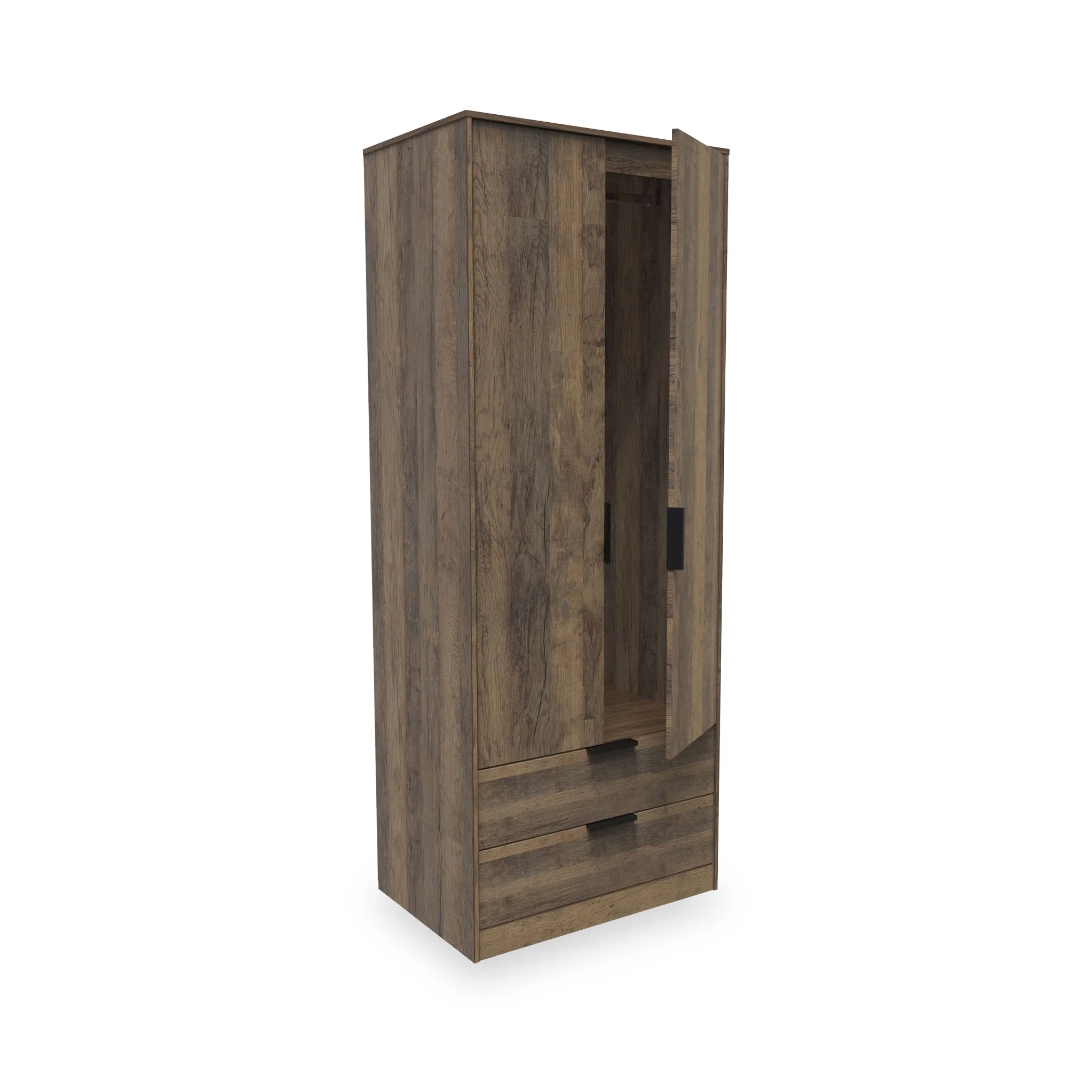Ashbourne Double Wardrobe & 2 Drawers - Image 11