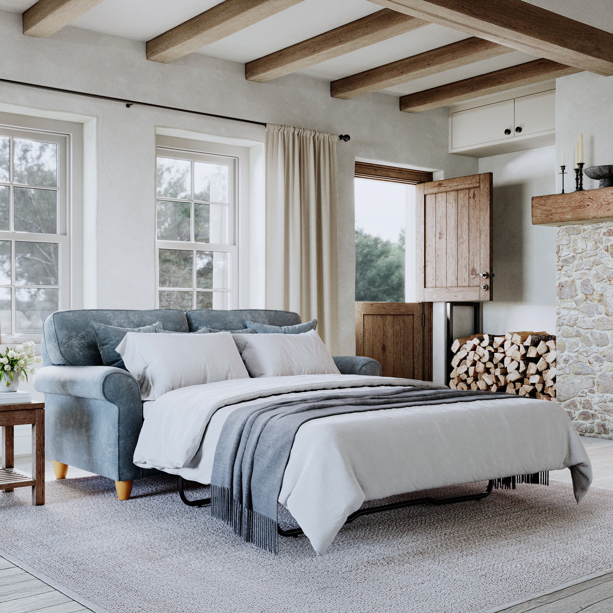Ashbury 2 Seater Sofa Bed - Image 16