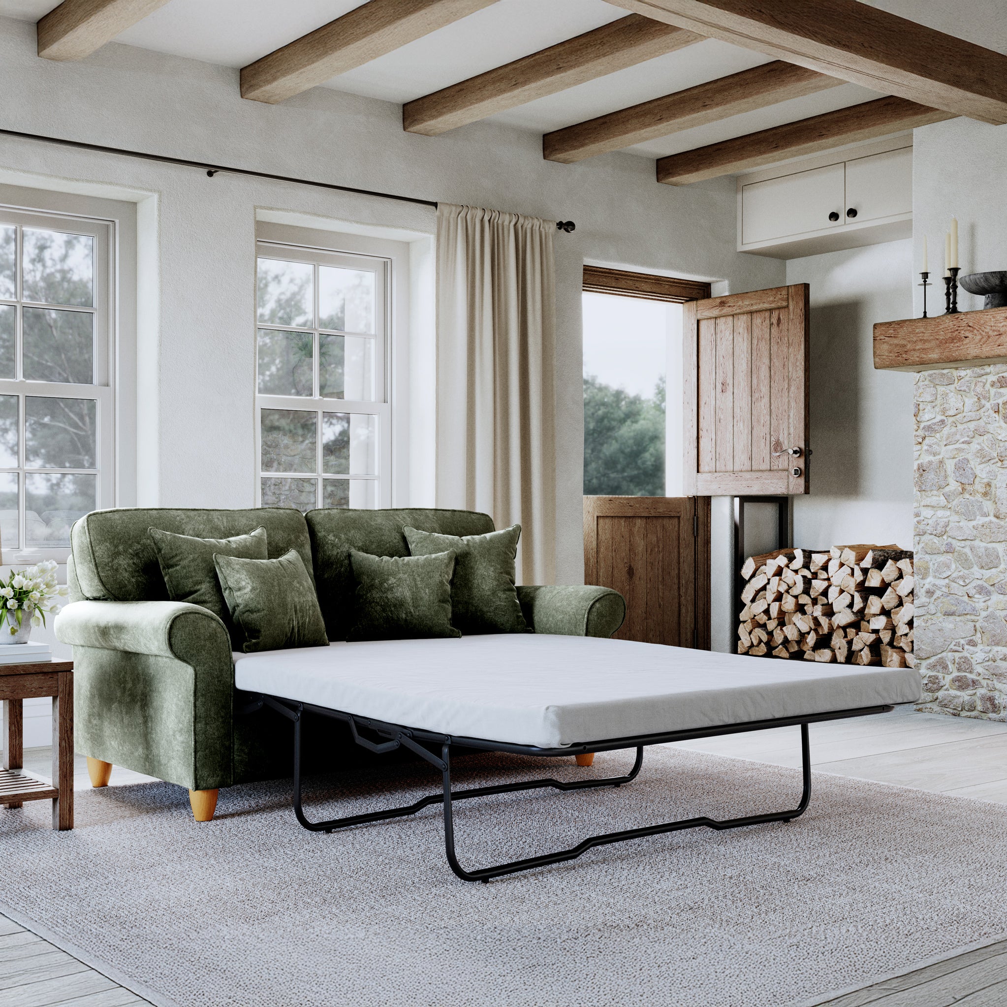 Ashbury 2 Seater Sofa Bed - Image 3