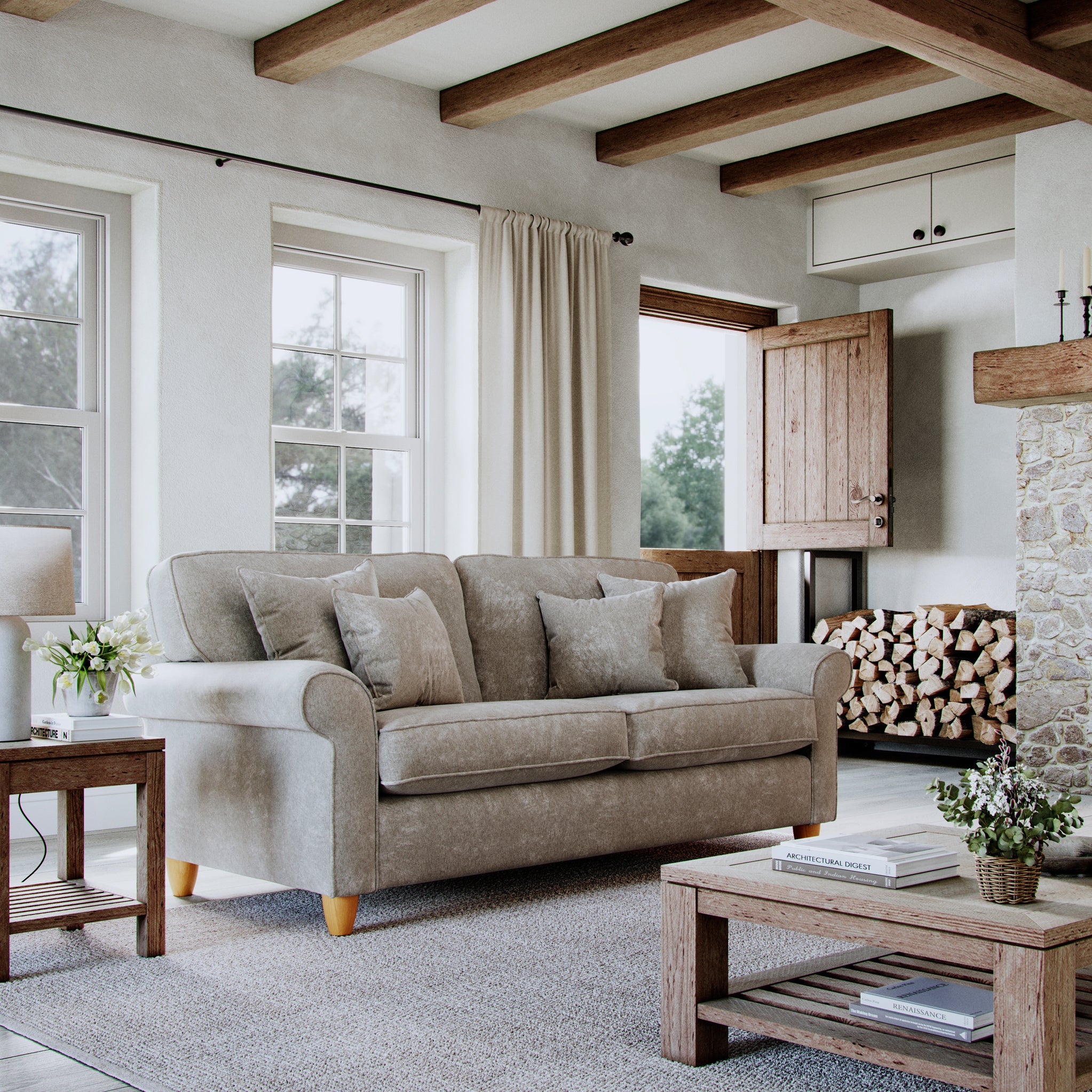 Ashbury 3 Seater Sofa - Image 7