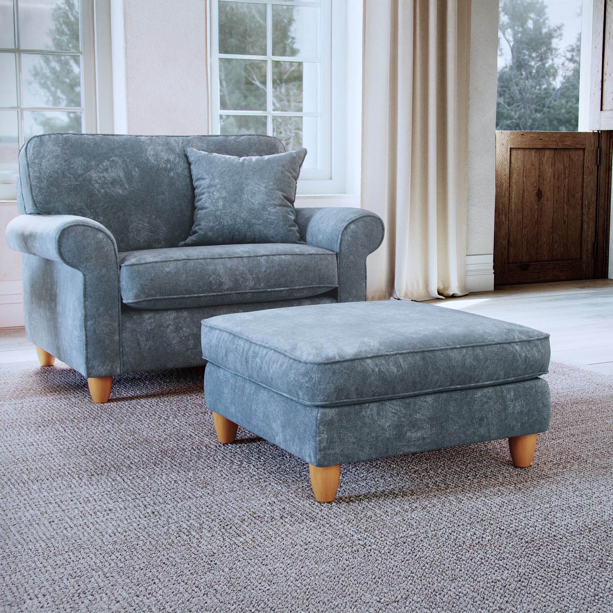 Ashbury Footstool - Image 6
