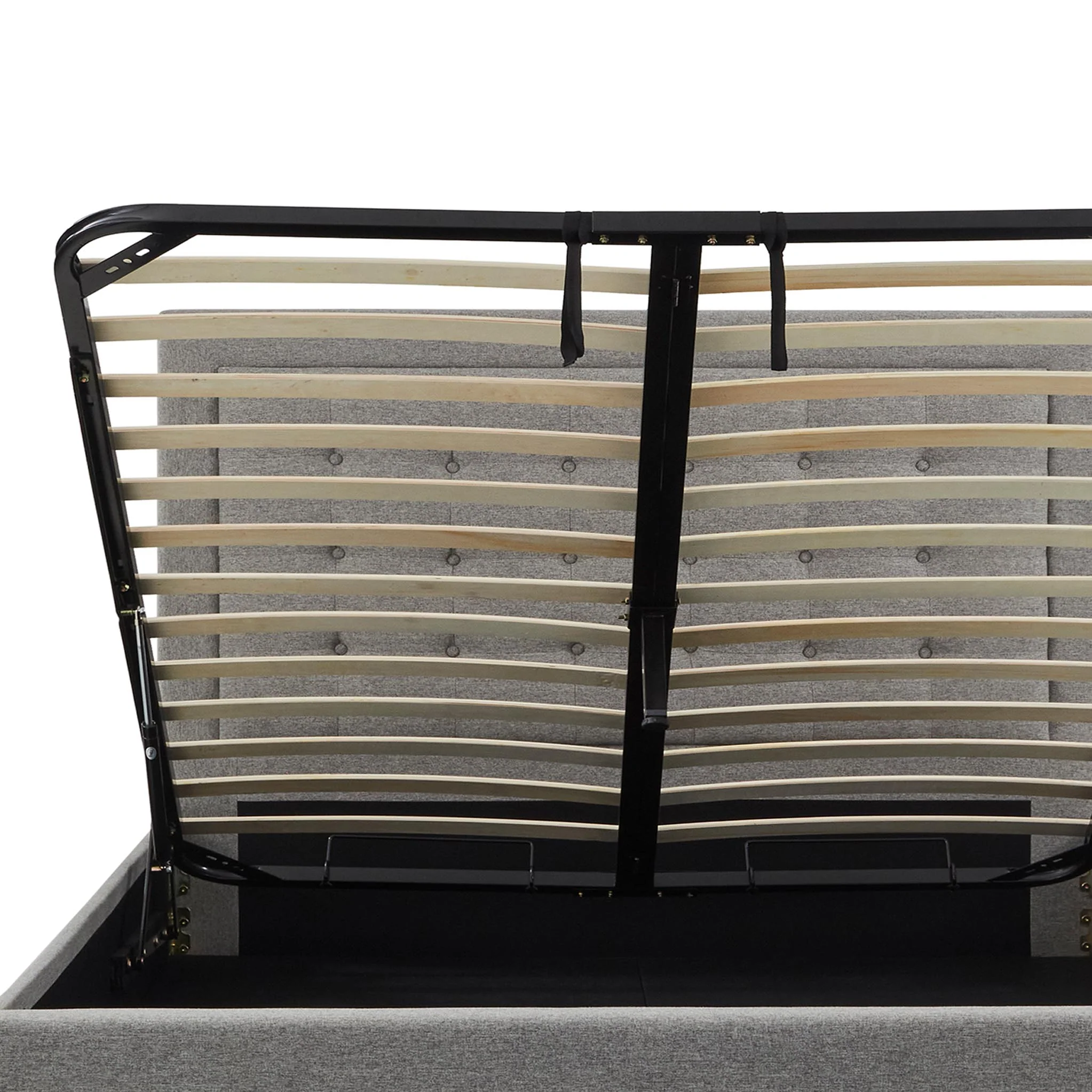 Ashley Upholstered Ottoman Storage Bed Frame - Image 14