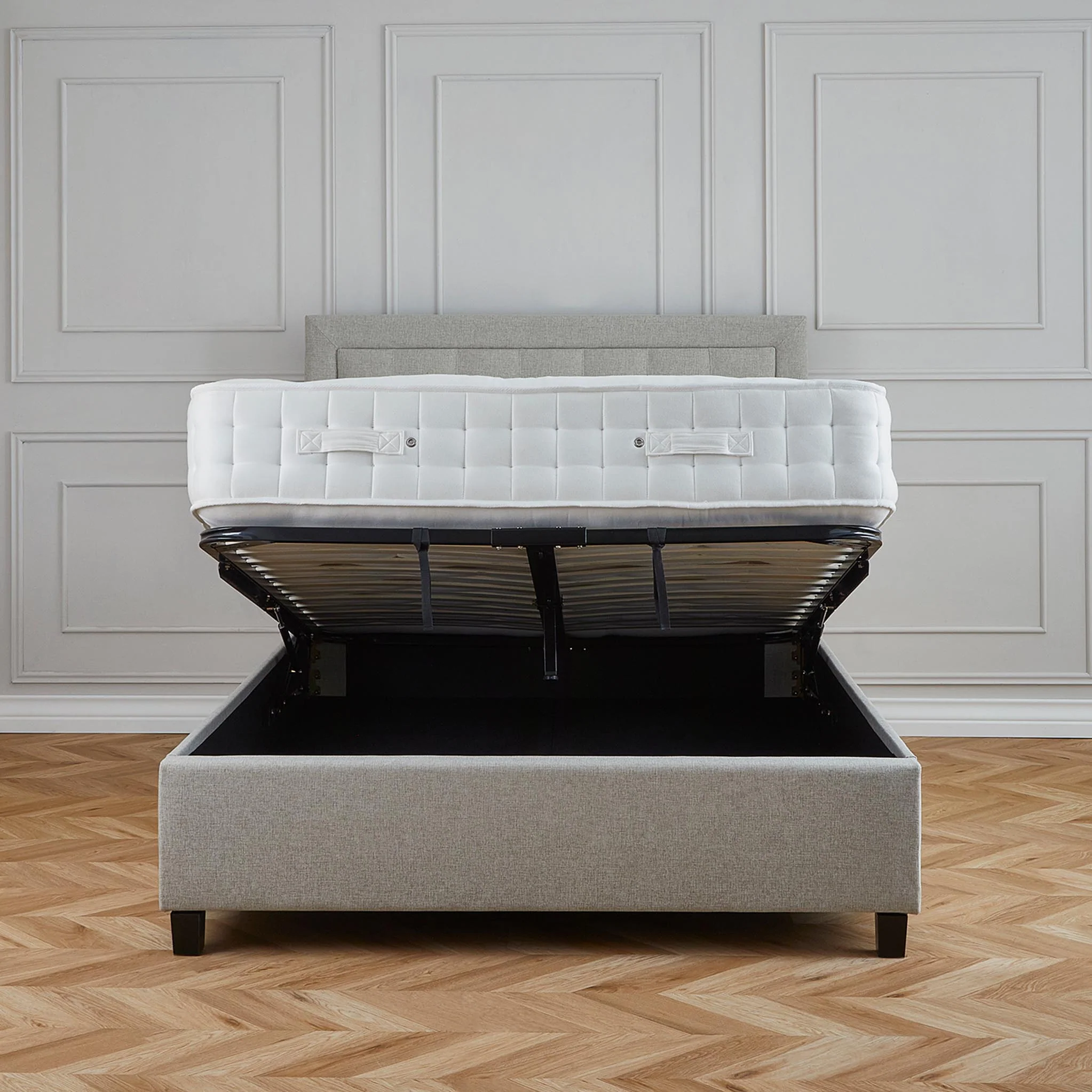 Ashley Upholstered Ottoman Storage Bed Frame - Image 28