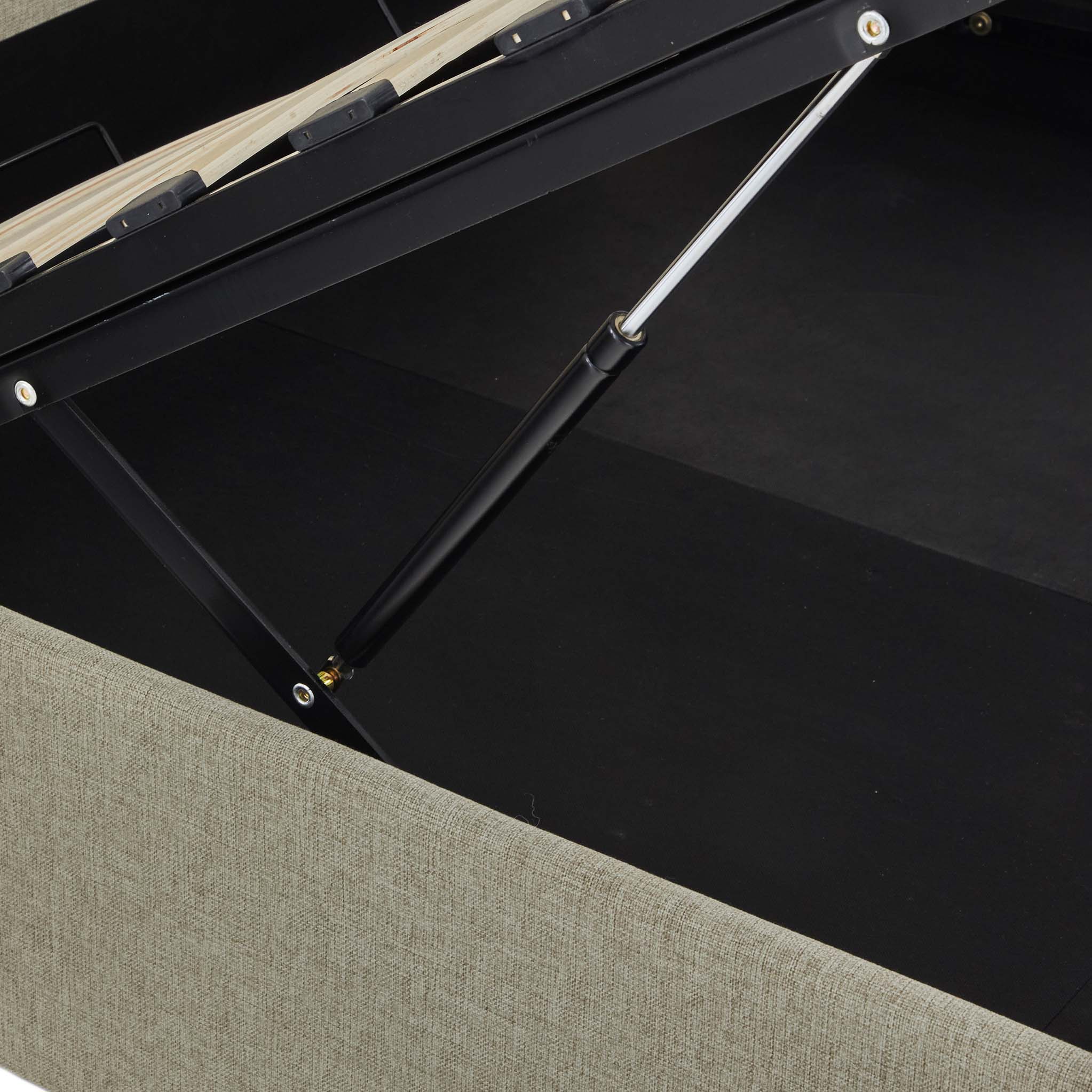 Ashley Upholstered Ottoman Storage Bed Frame - Image 34