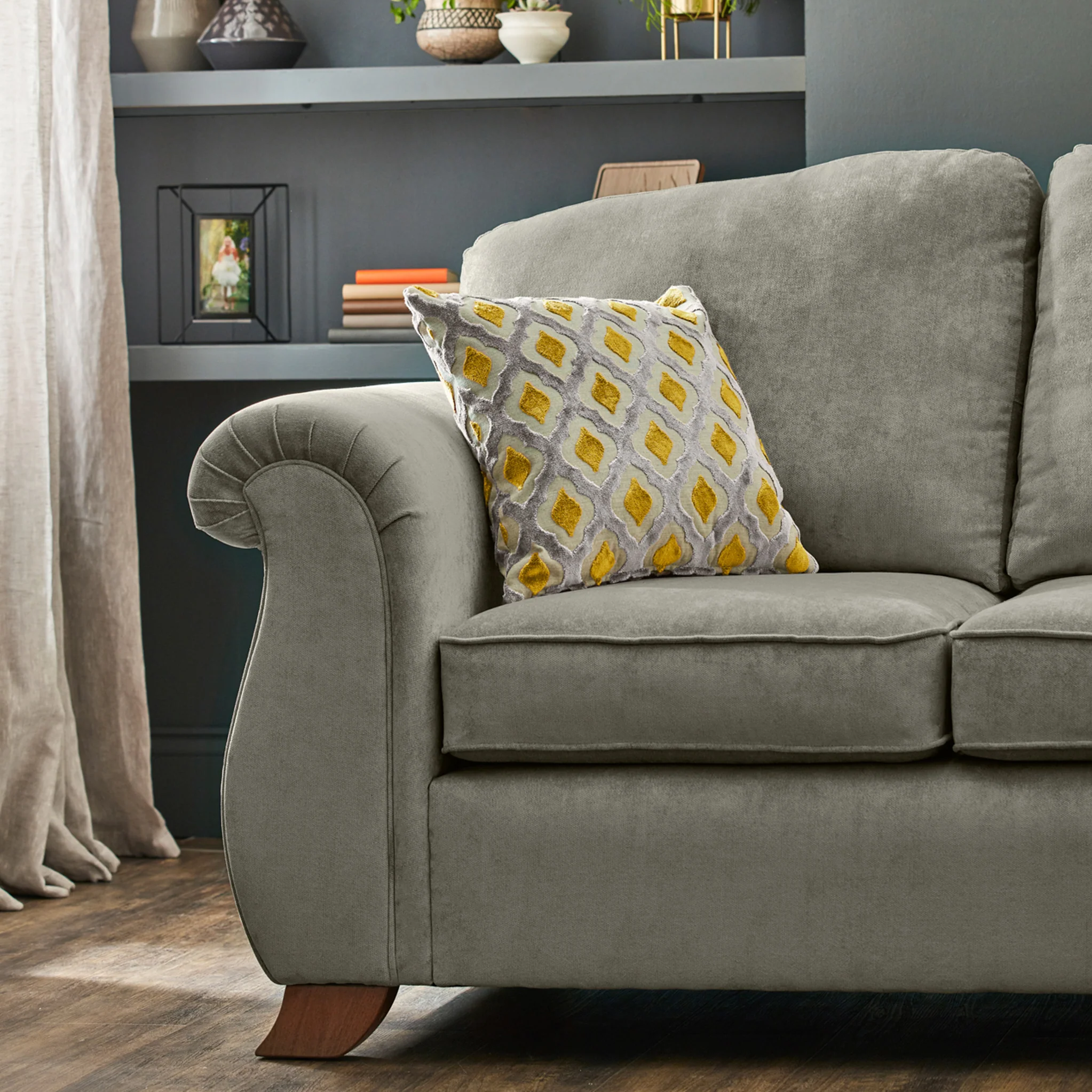 Ashwood Chenille 3 Seater Sofa - Image 14