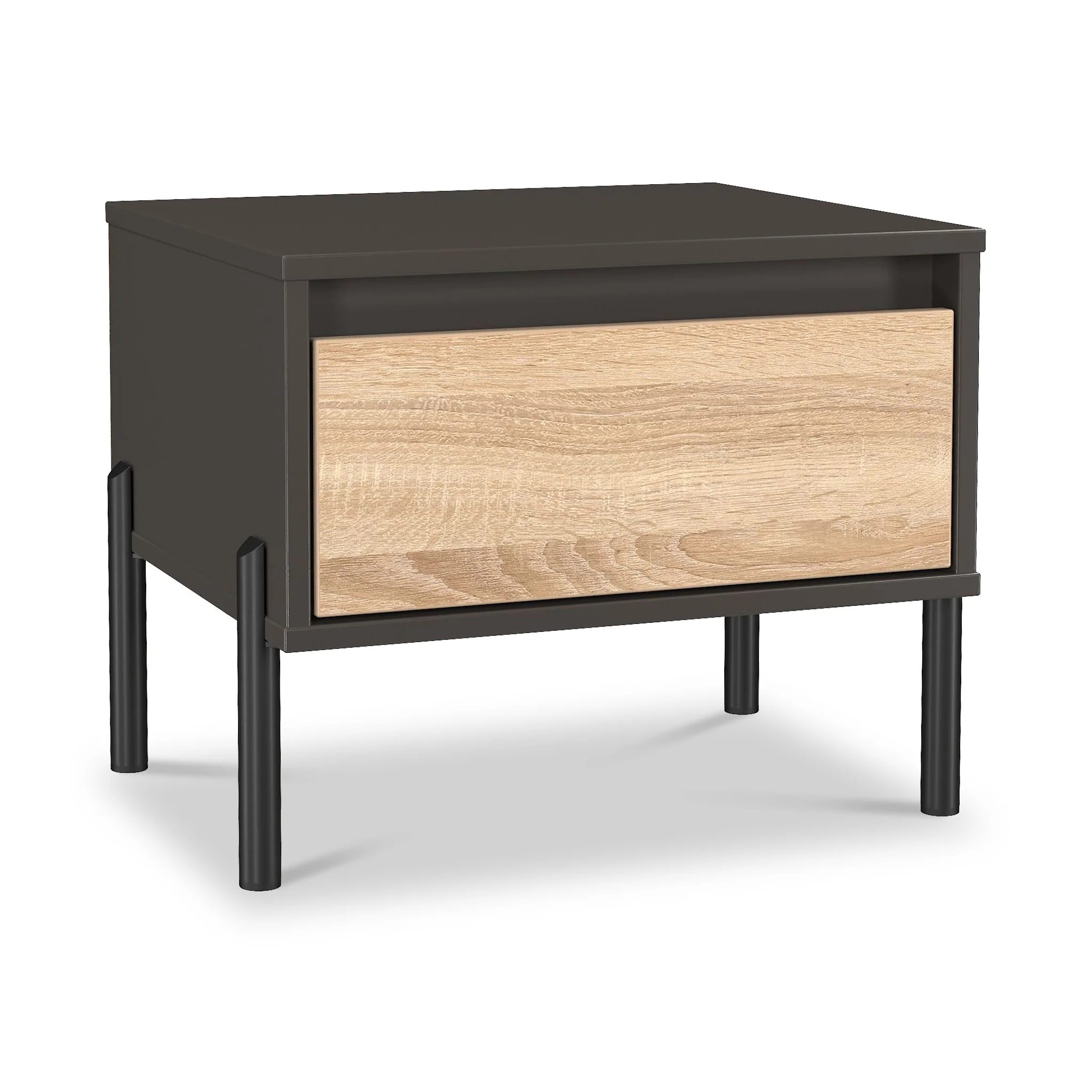 Axton 1 Drawer Bedside Table - Image 13