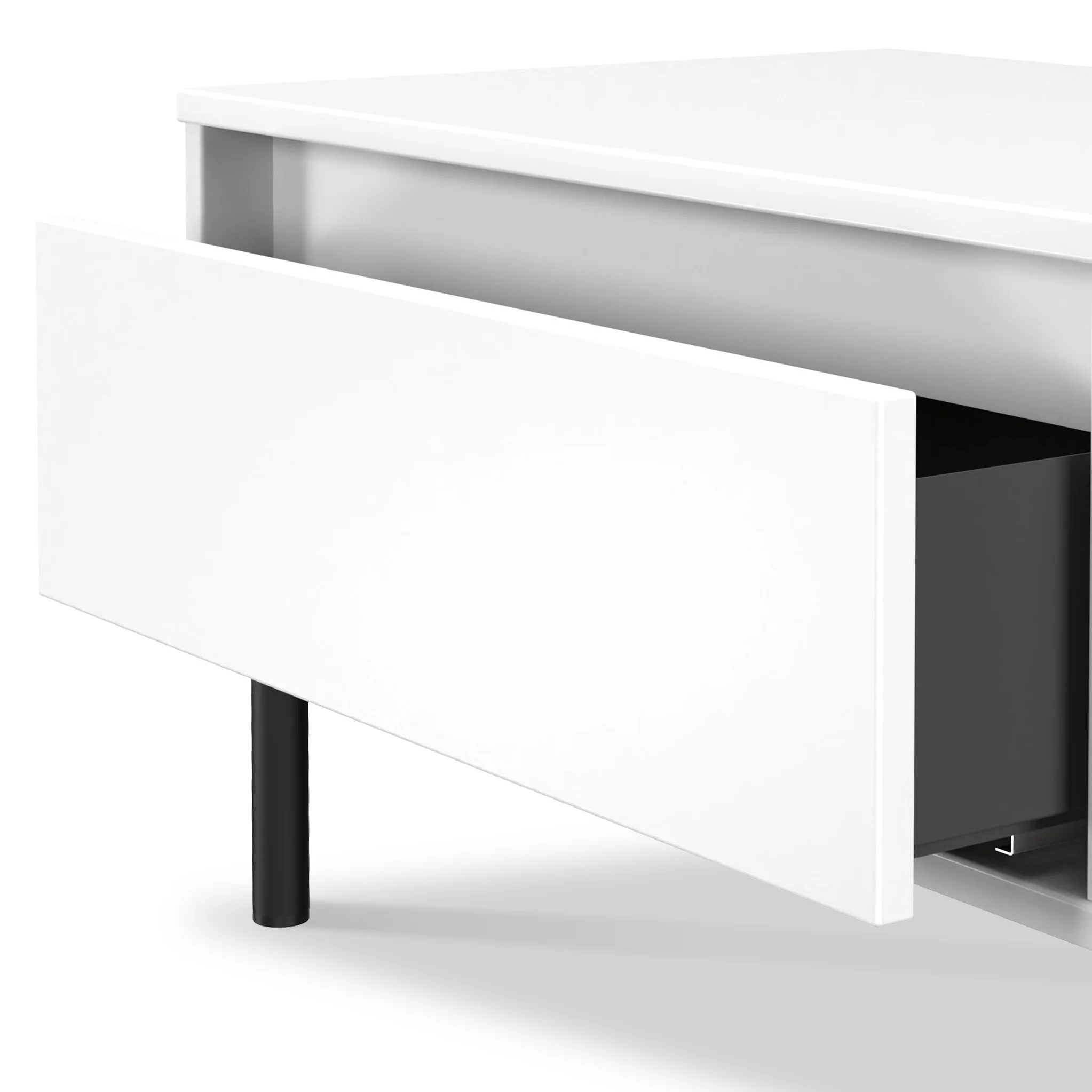 Axton 1 Drawer Wide Bedside Table - Image 23