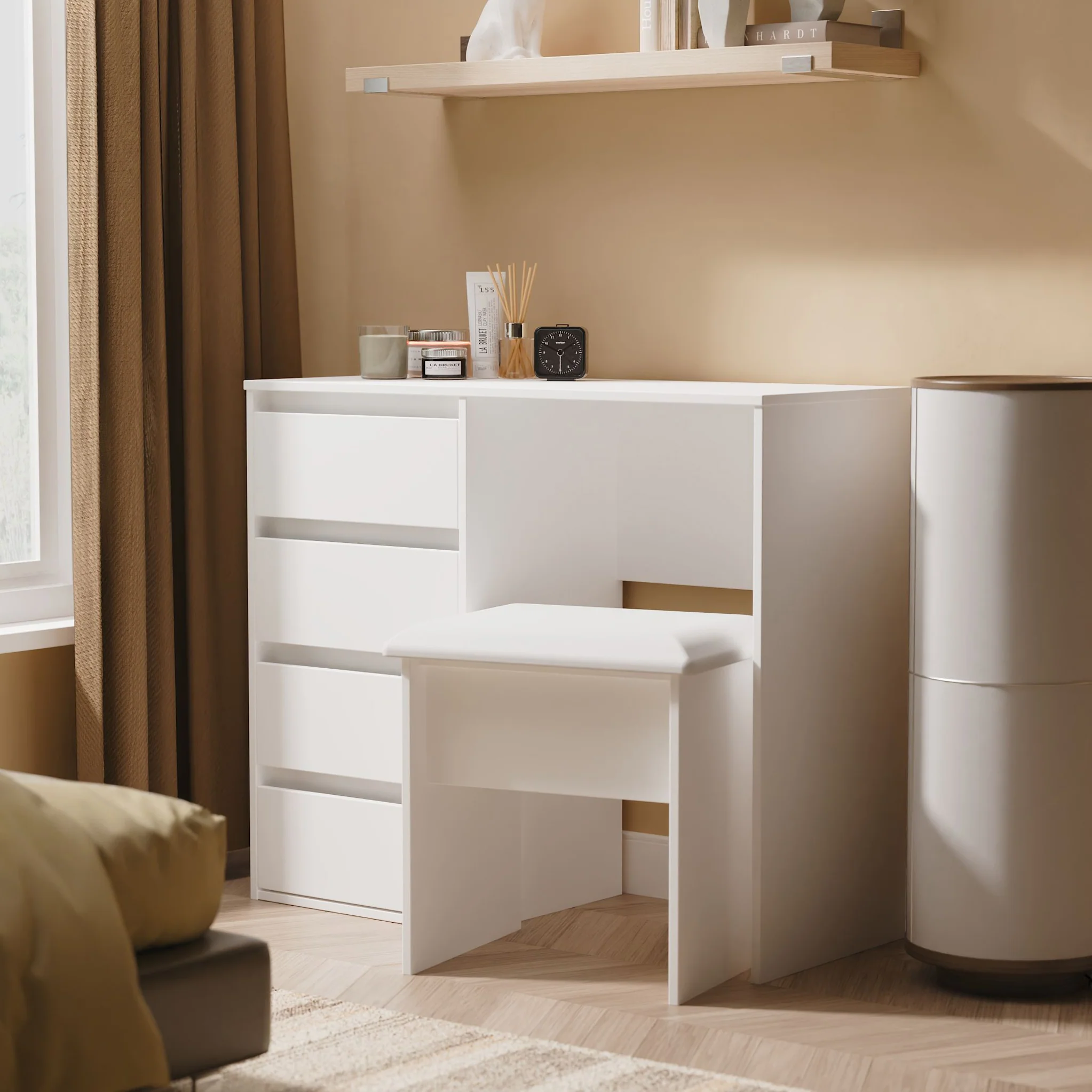 Axton 4 Drawer Dressing Table - Image 20
