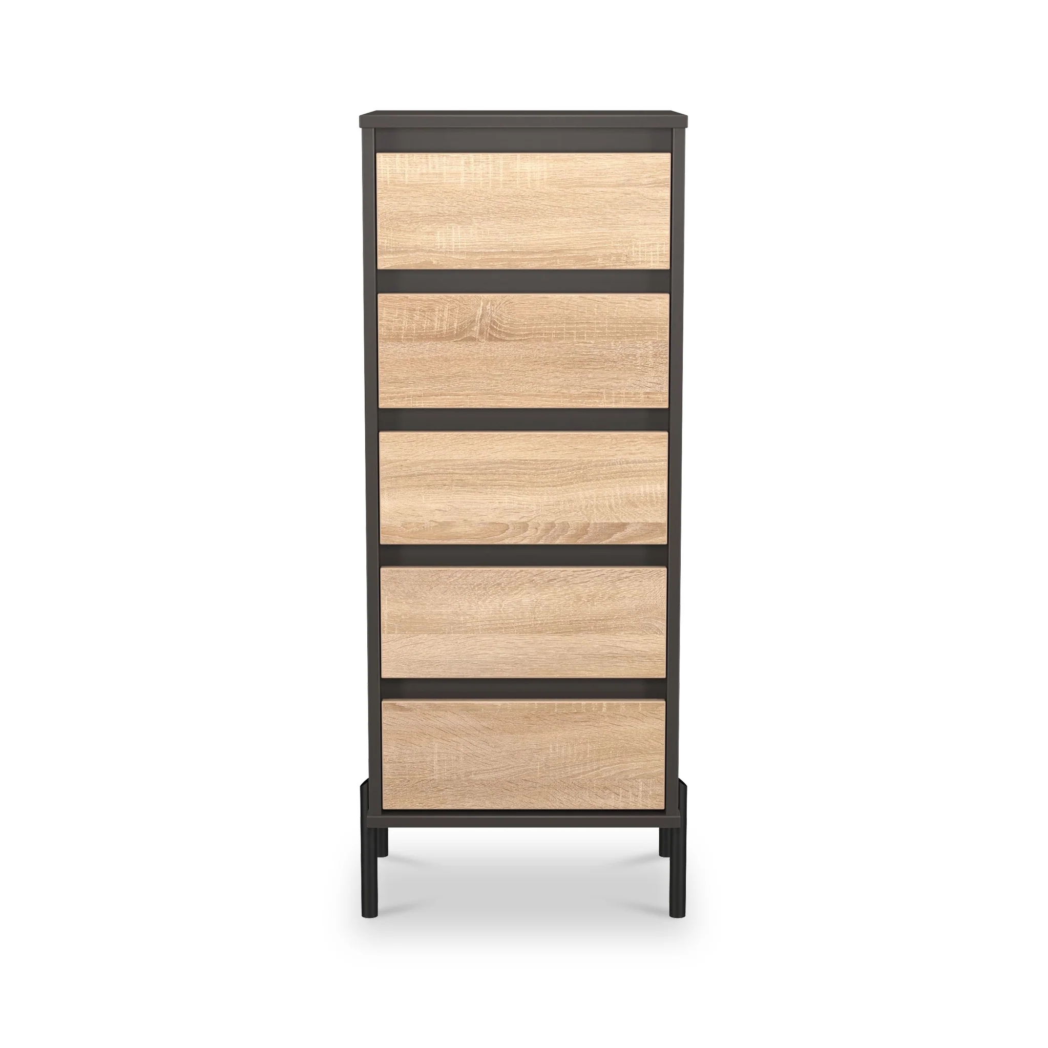 Axton 5 Drawer Tallboy Chest - Image 3