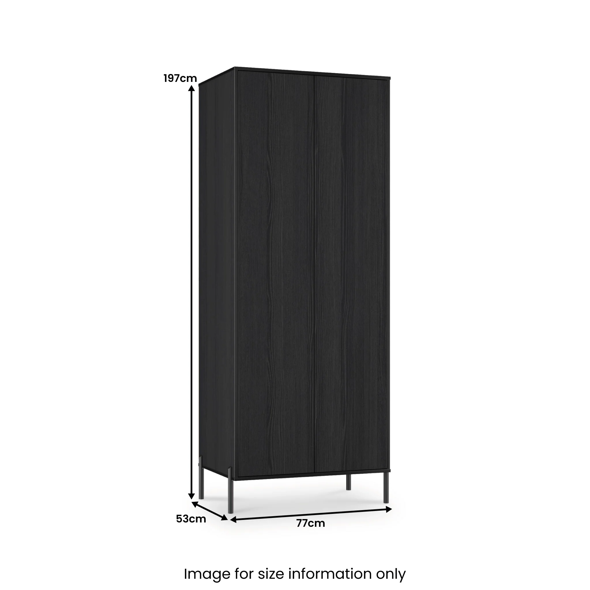Axton Double Wardrobe - Image 29