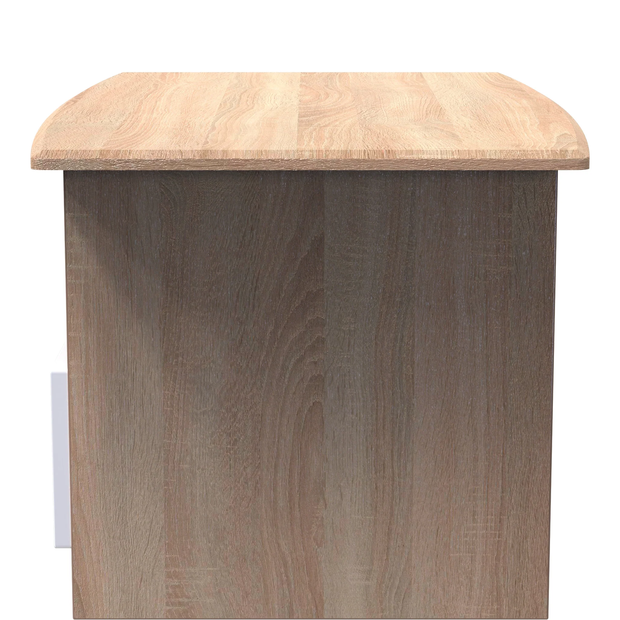 Beckett Gloss 1 Drawer with Open Shelf Coffee Table - Image 16