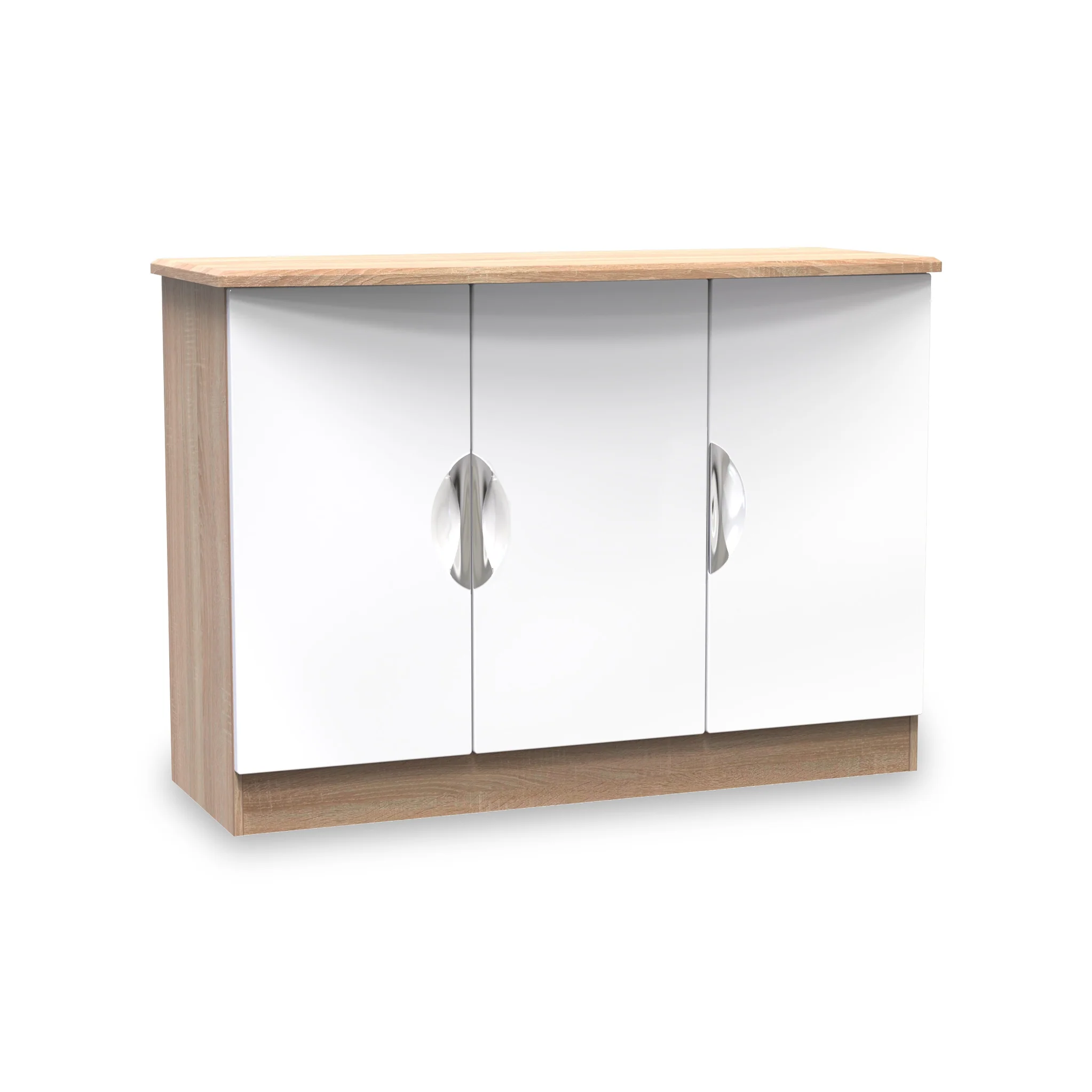 Beckett Gloss 3 Door Sideboard