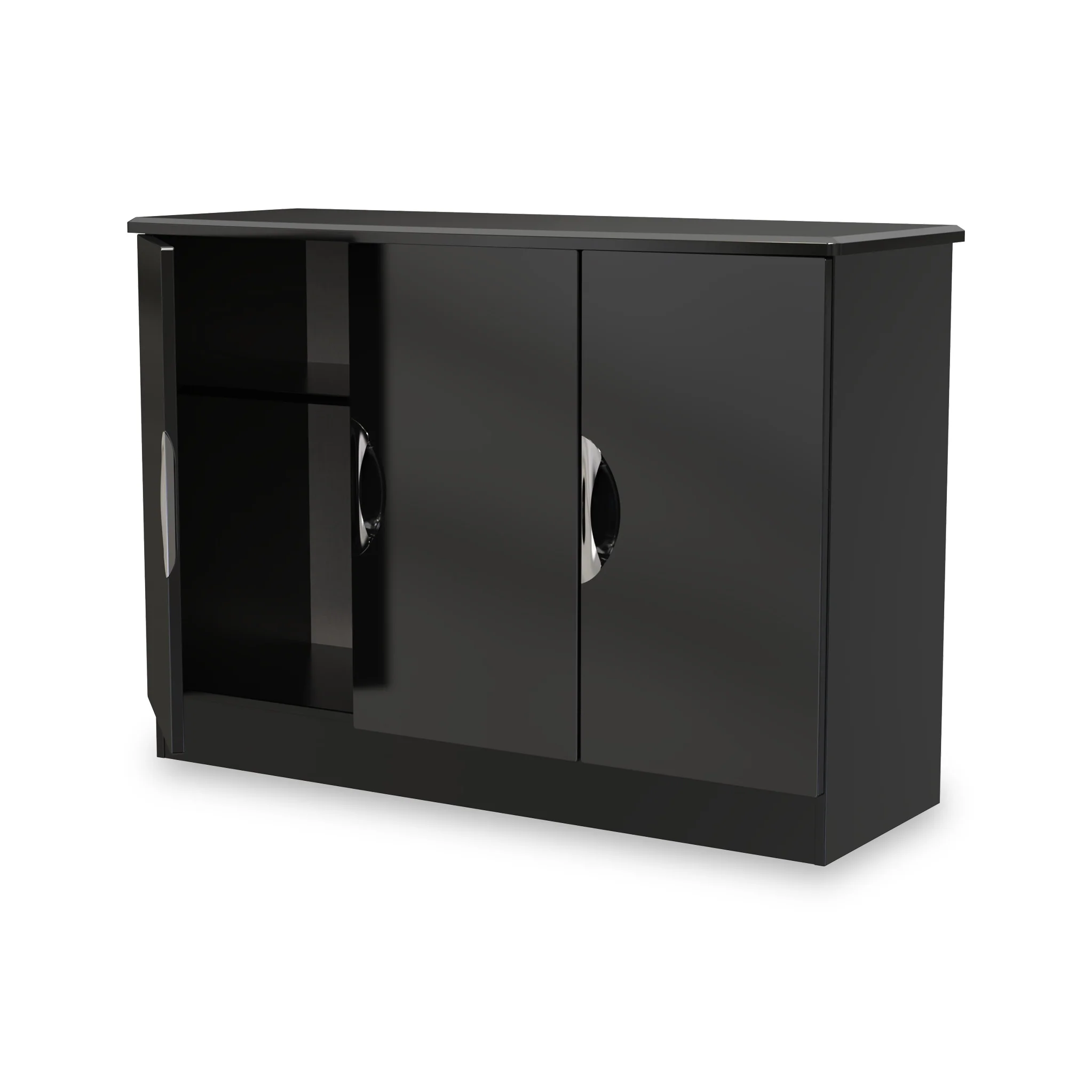 Beckett Gloss 3 Door Sideboard - Image 14