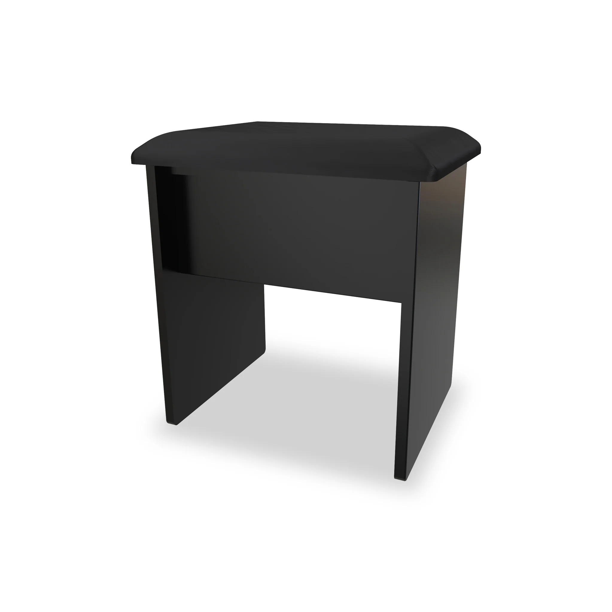 Beckett Gloss Dressing Table with Stool - Image 14