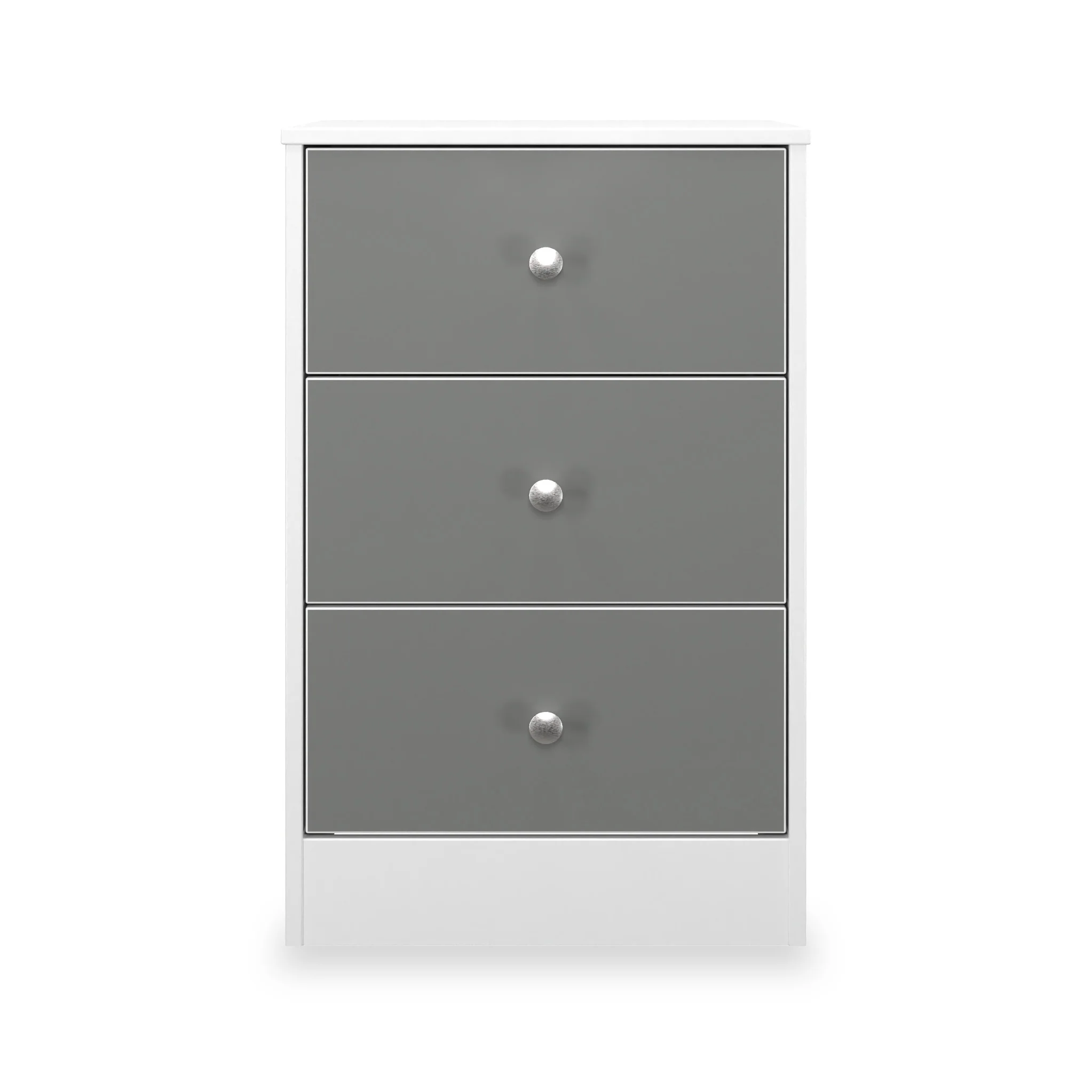 Bennet 3 Drawer Bedside Table - Image 3