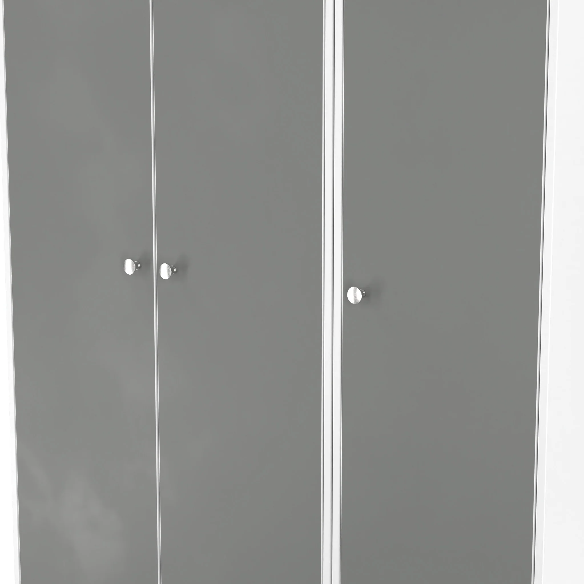 Bennet Tall Triple Plain Wardrobe - Image 6