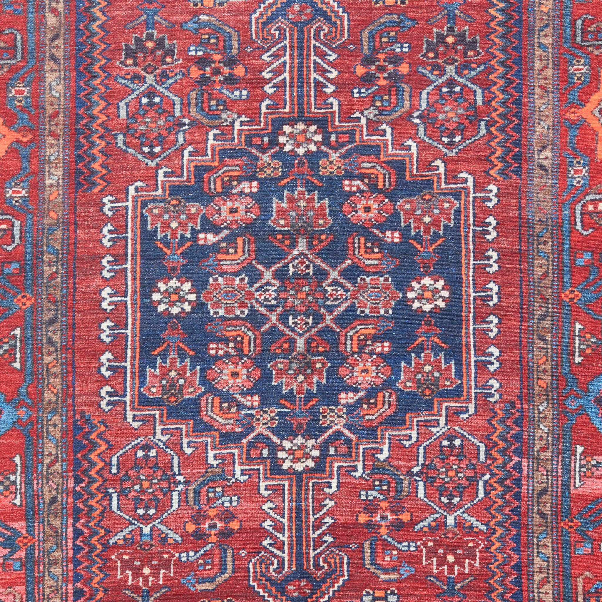 Birchall Washable Persian Design Rug - Image 7