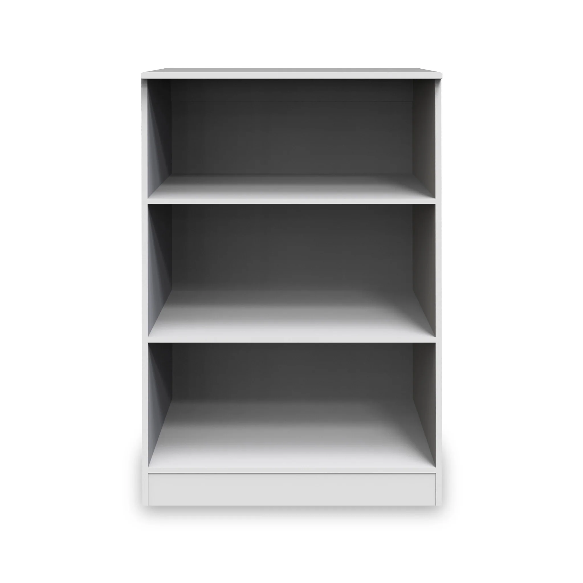 Blakely White 3 Shelf Bookcase - Image 2