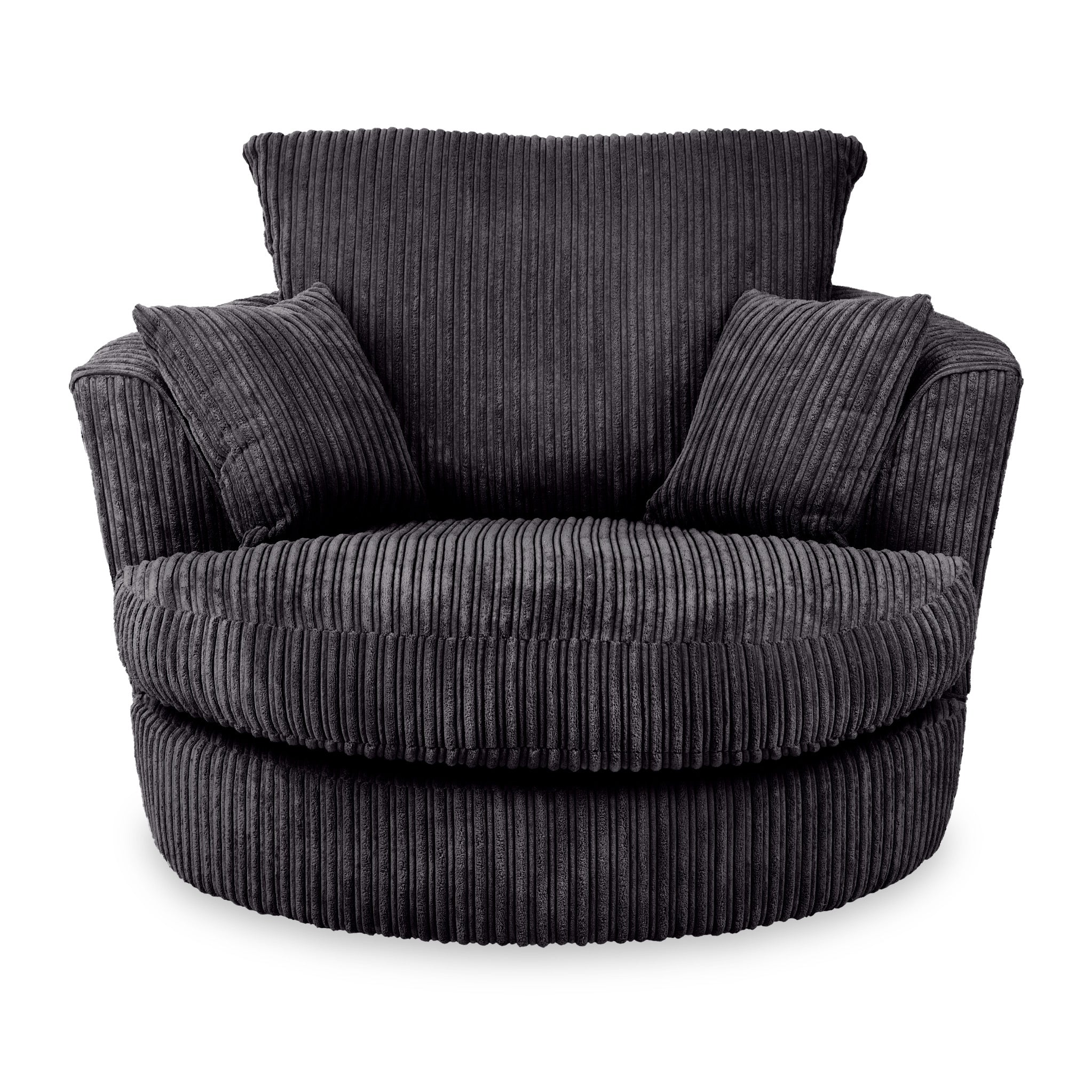 Bletchley Jumbo Cord Swivel Chair - Image 15
