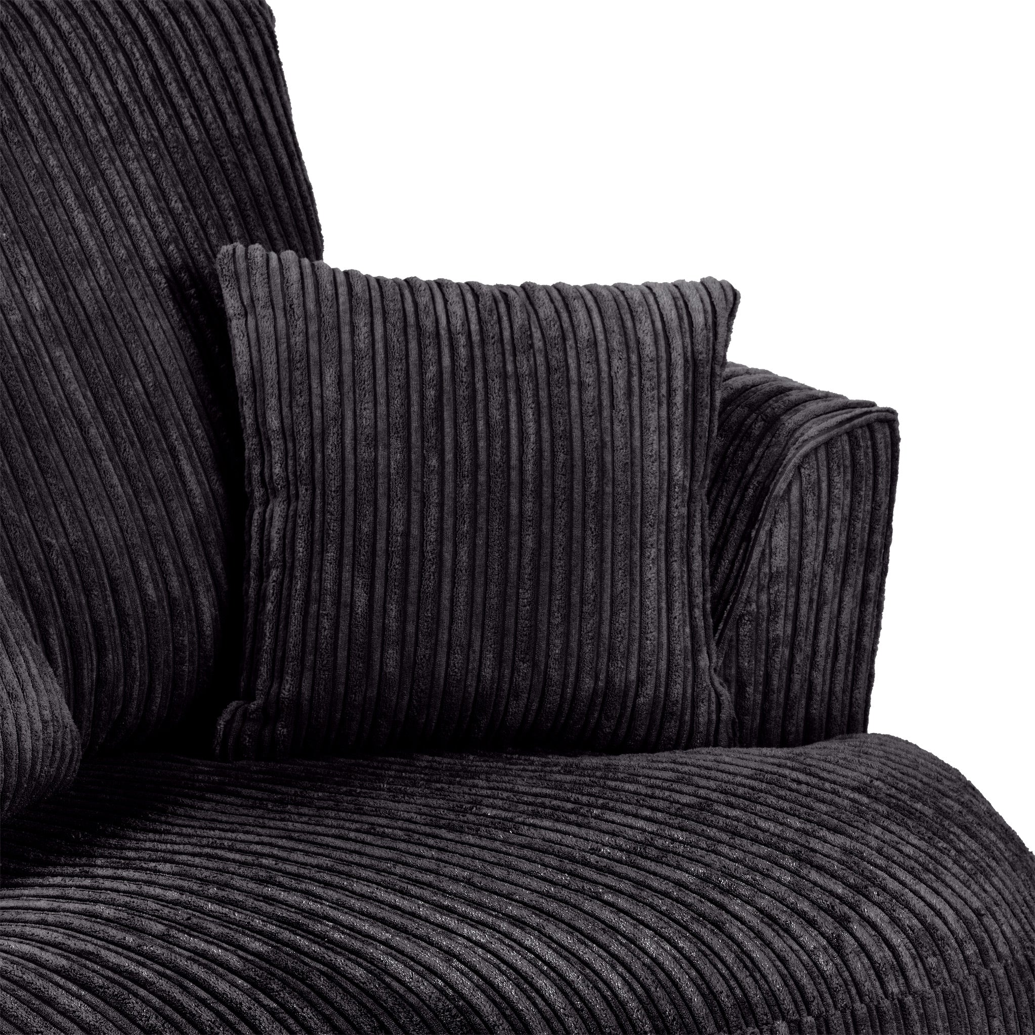 Bletchley Jumbo Cord Swivel Chair - Image 17