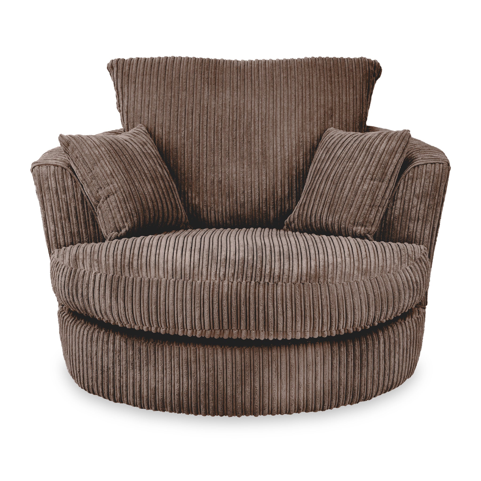 Bletchley Jumbo Cord Swivel Chair - Image 9