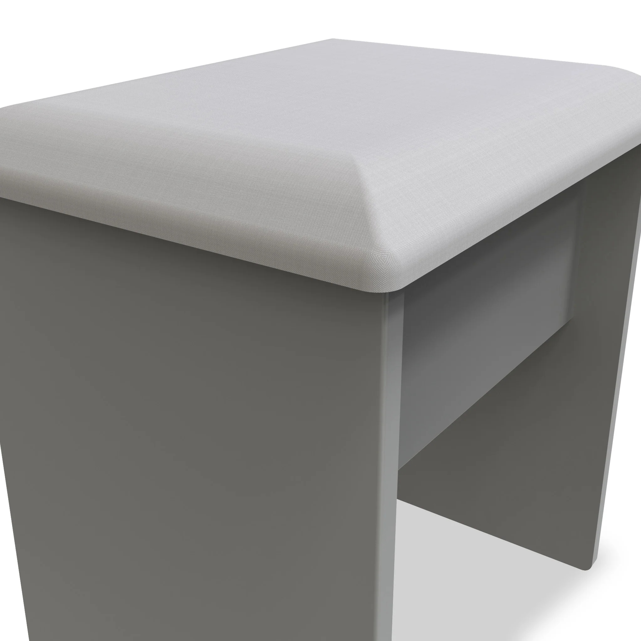 Bramham Grey Stool - Image 3