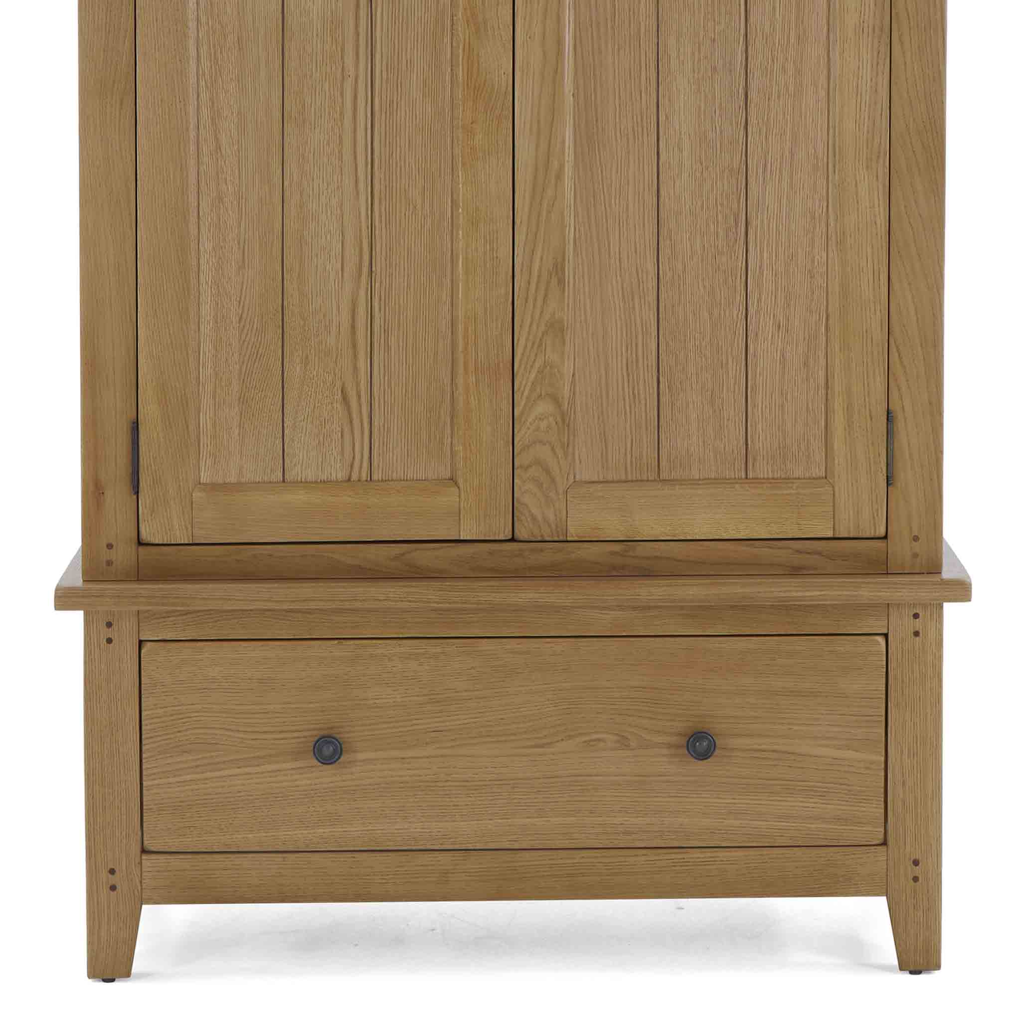 Broadway Oak Double Wardrobe - Image 13