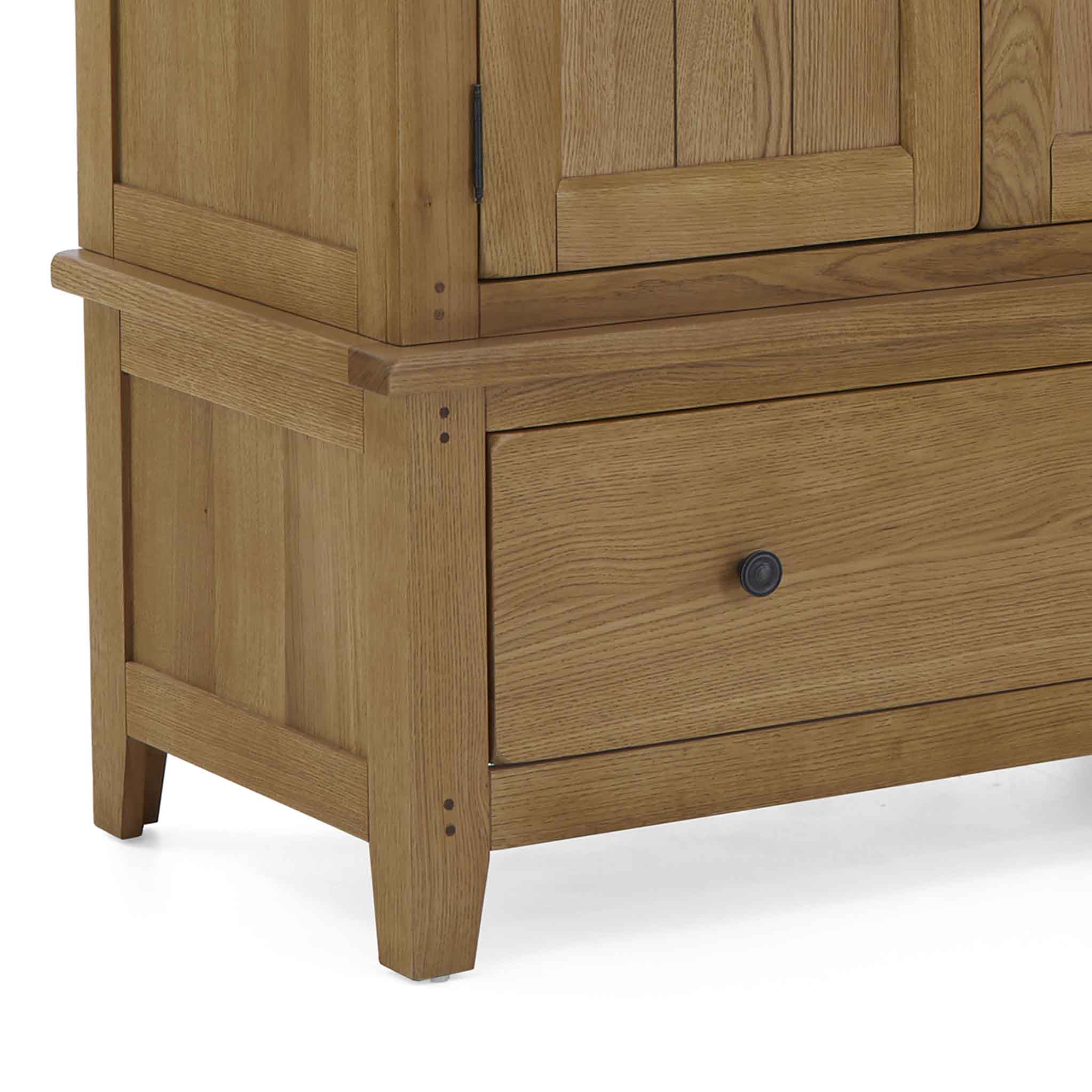 Broadway Oak Double Wardrobe - Image 14