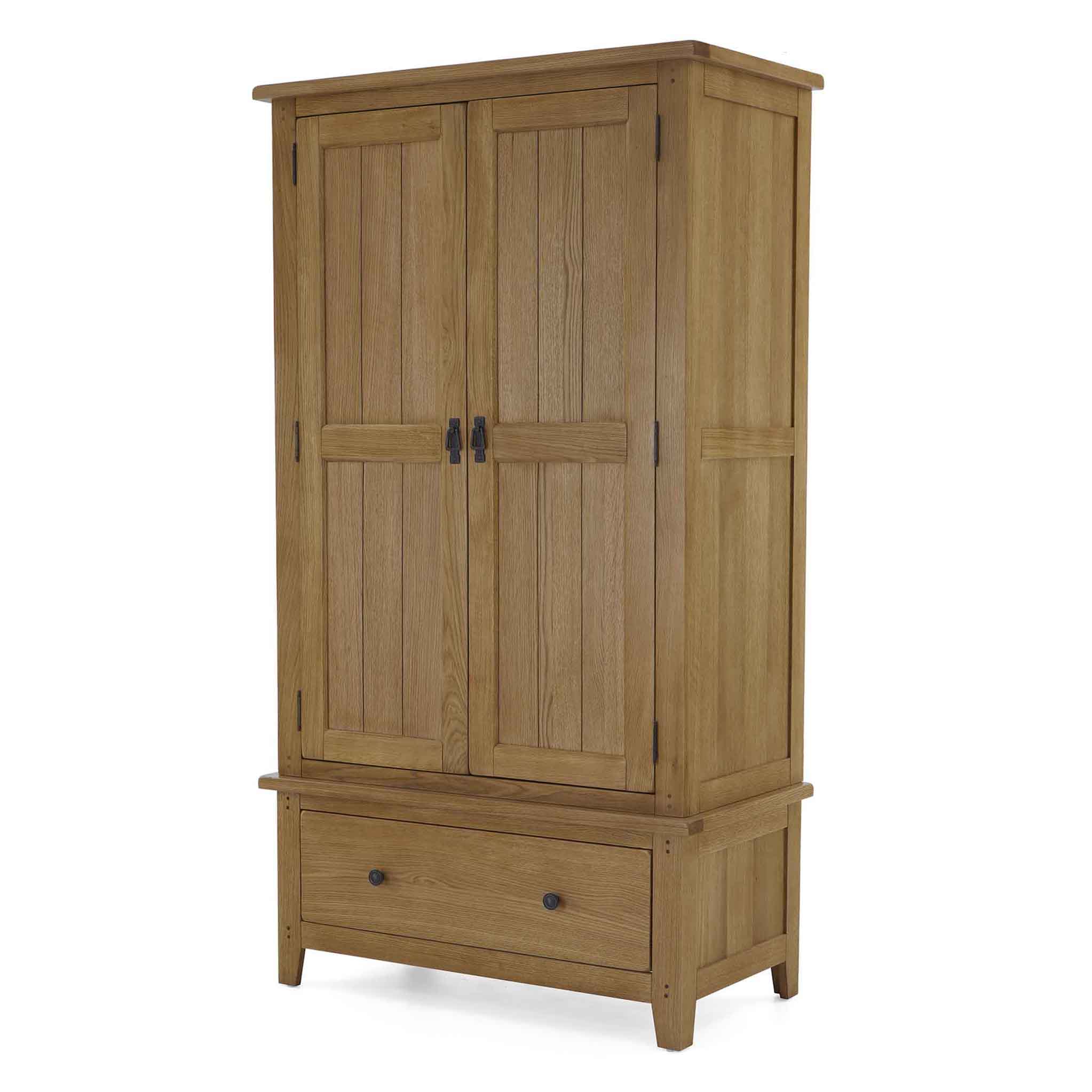 Broadway Oak Double Wardrobe - Image 4