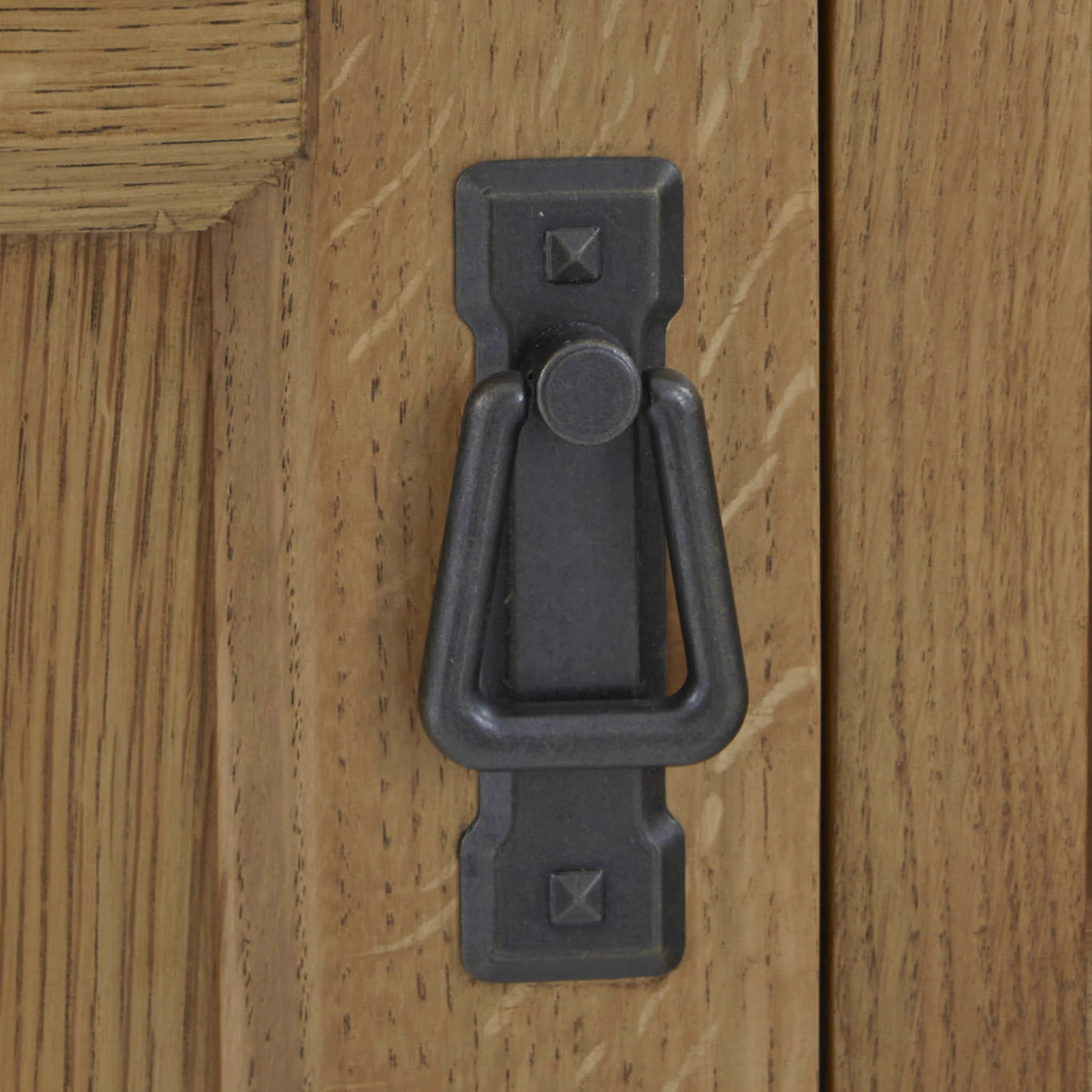 Broadway Oak Display Bookcase - Image 11