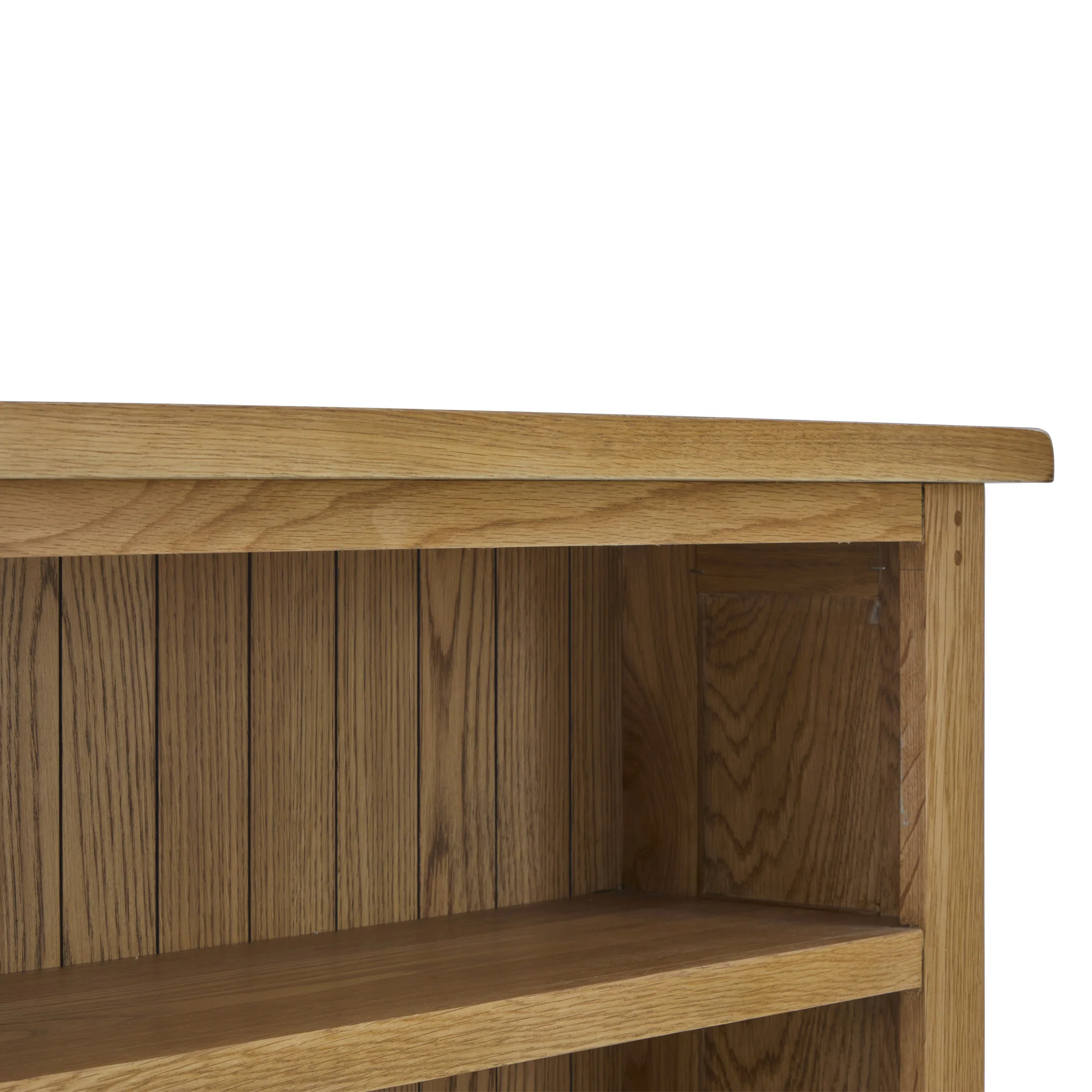 Broadway Oak Low Bookcase - Image 4