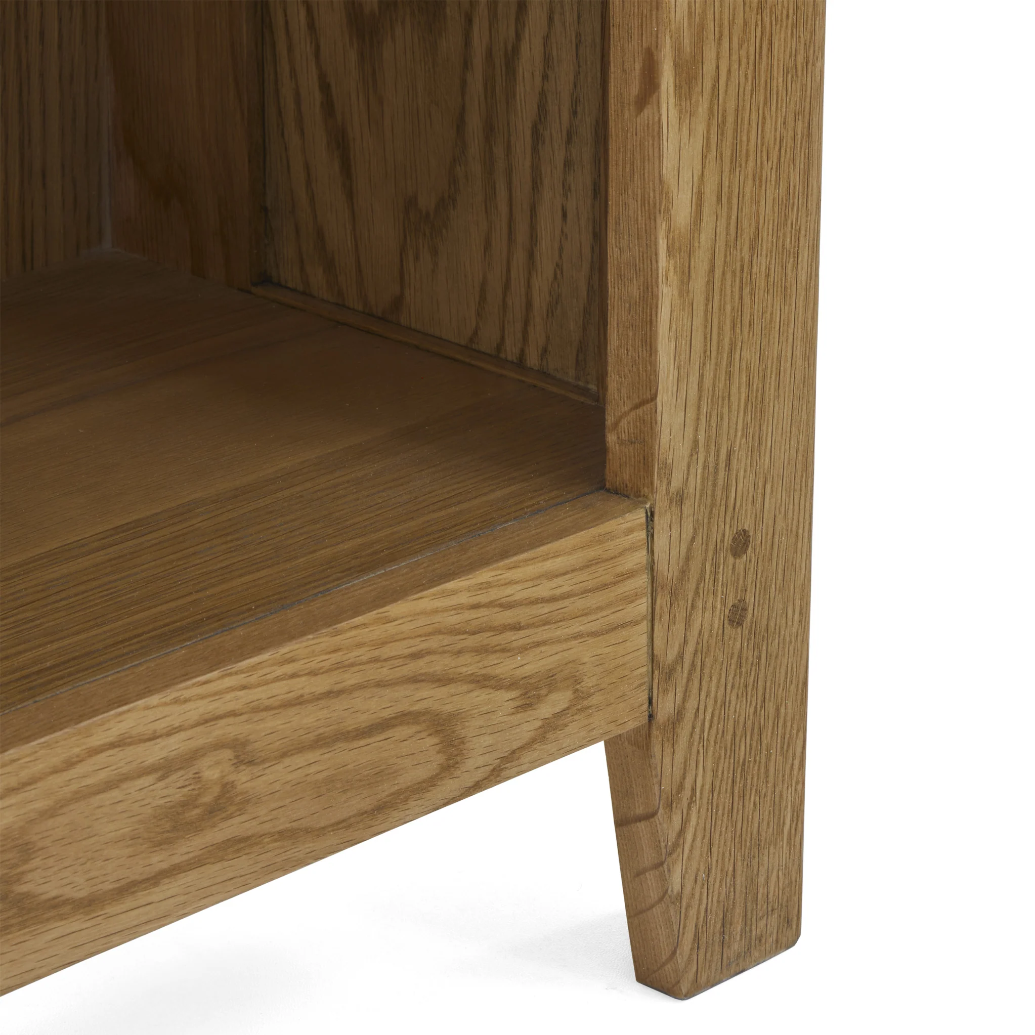 Broadway Oak Low Bookcase - Image 5