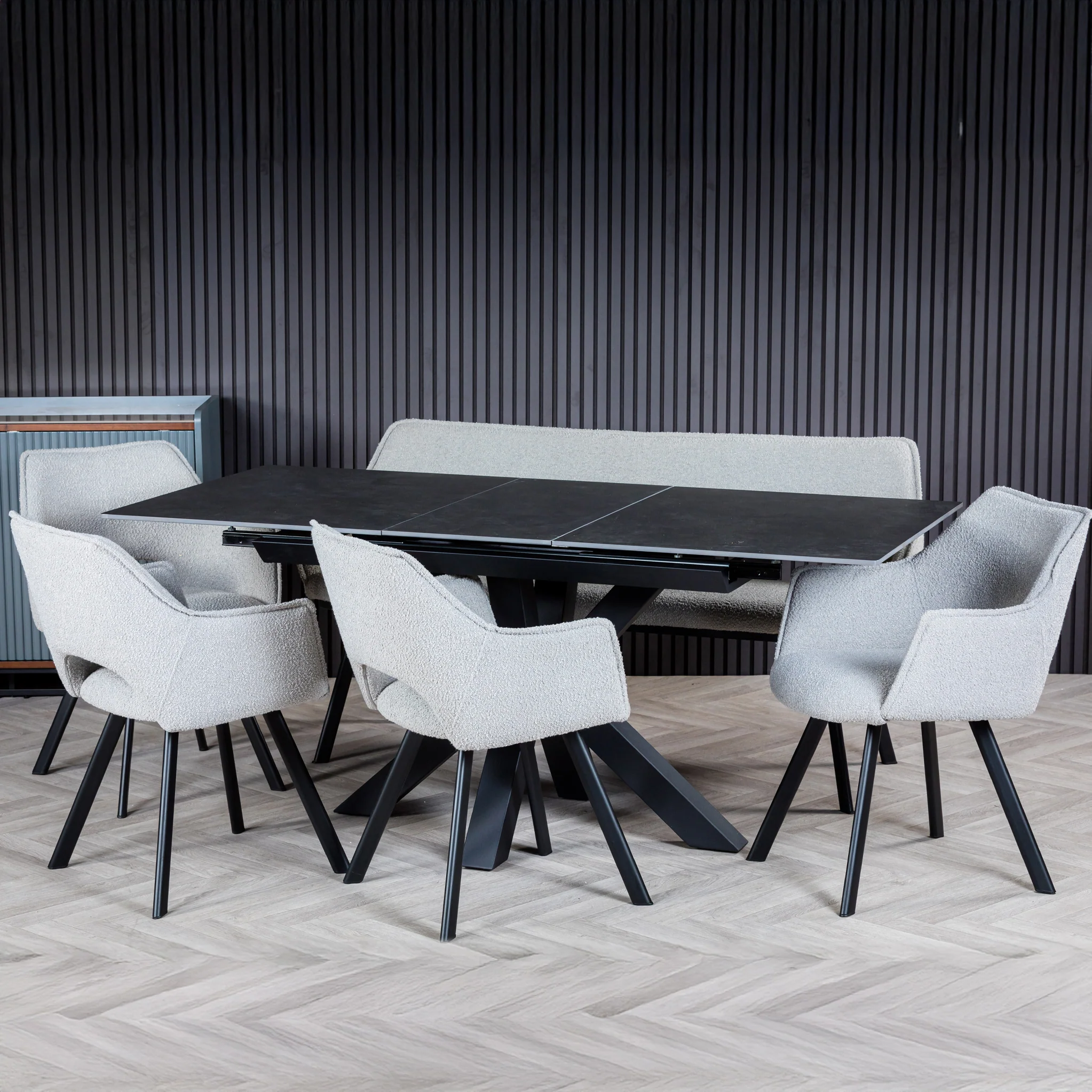Cadley 140-180cm Extending Ceramic Dining Table - Image 10