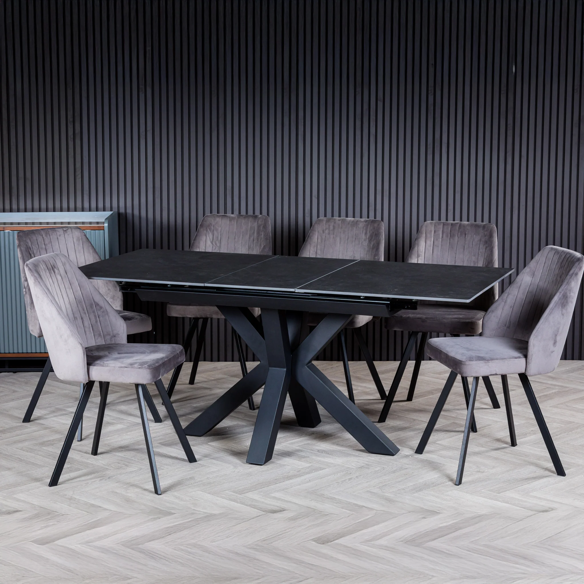 Cadley 140-180cm Extending Ceramic Dining Table - Image 9