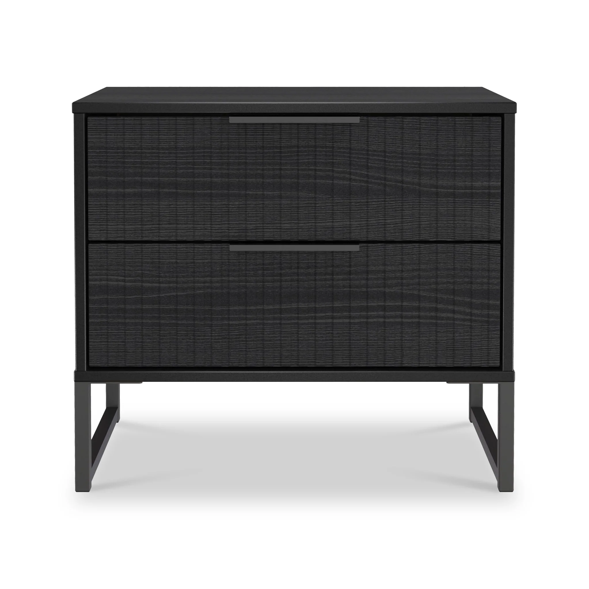 Callo Fluted 2 Drawer Side Table - Image 9