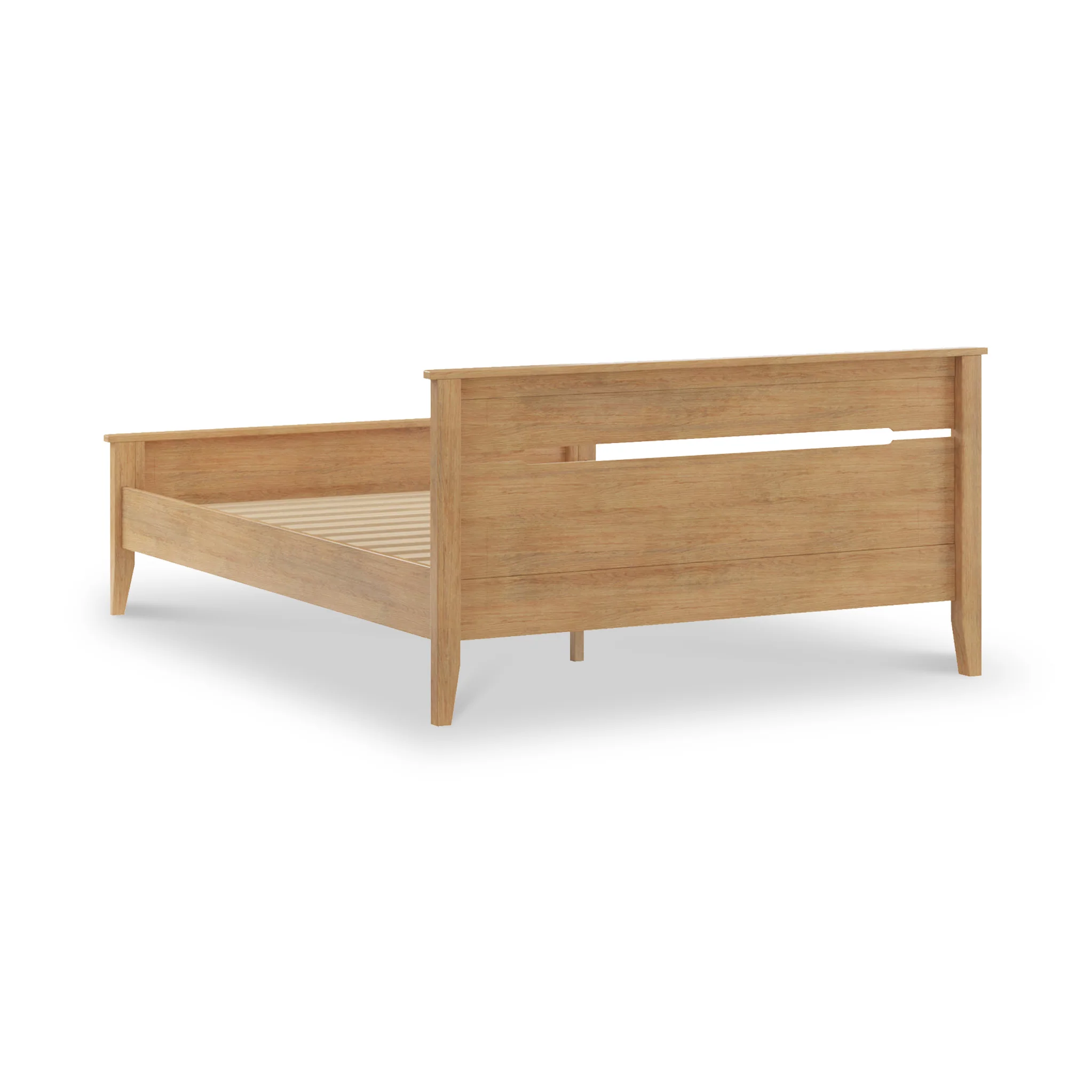 Camdale Oak Bed Frame - Image 3