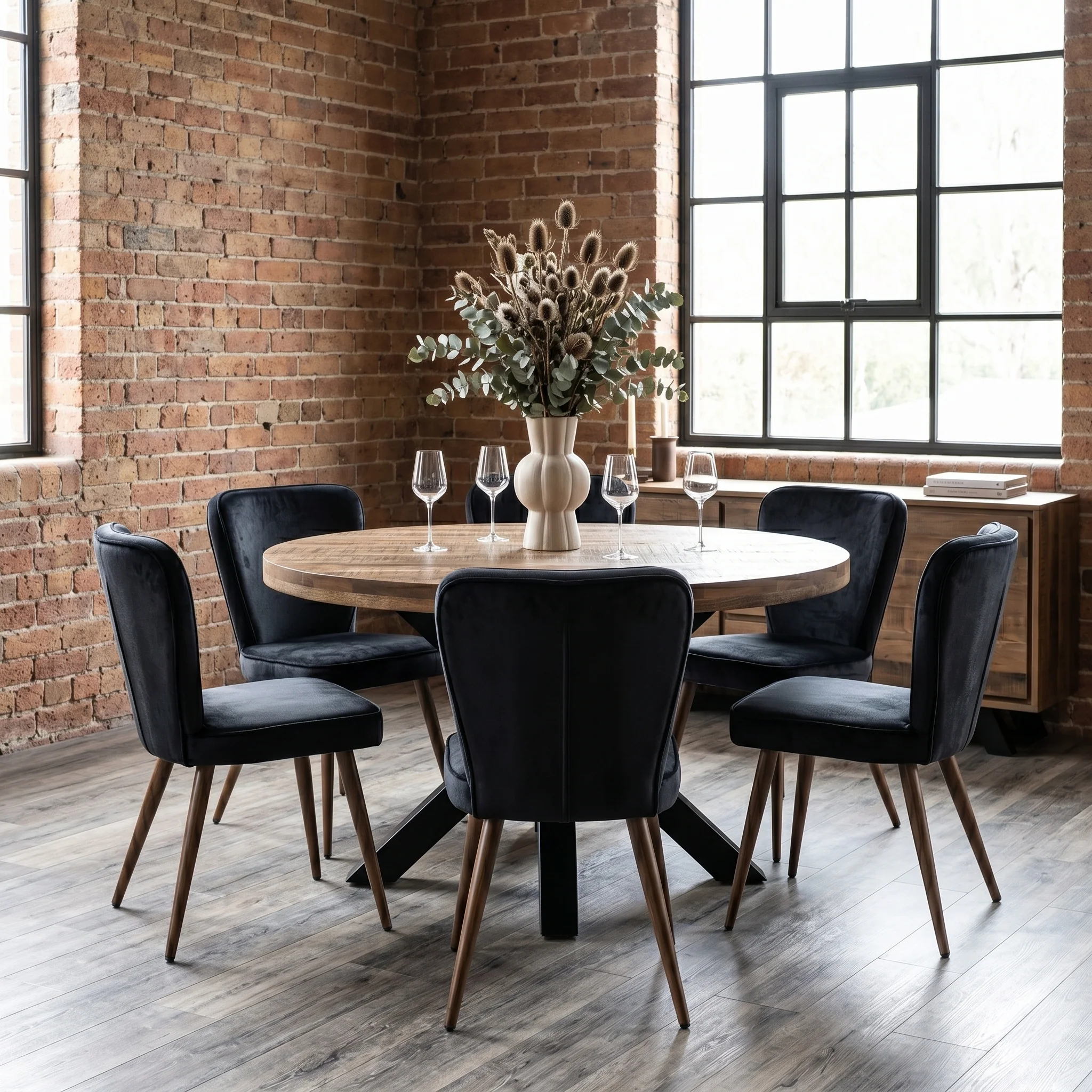 Carrow 150cm Round Dining Table - Image 2