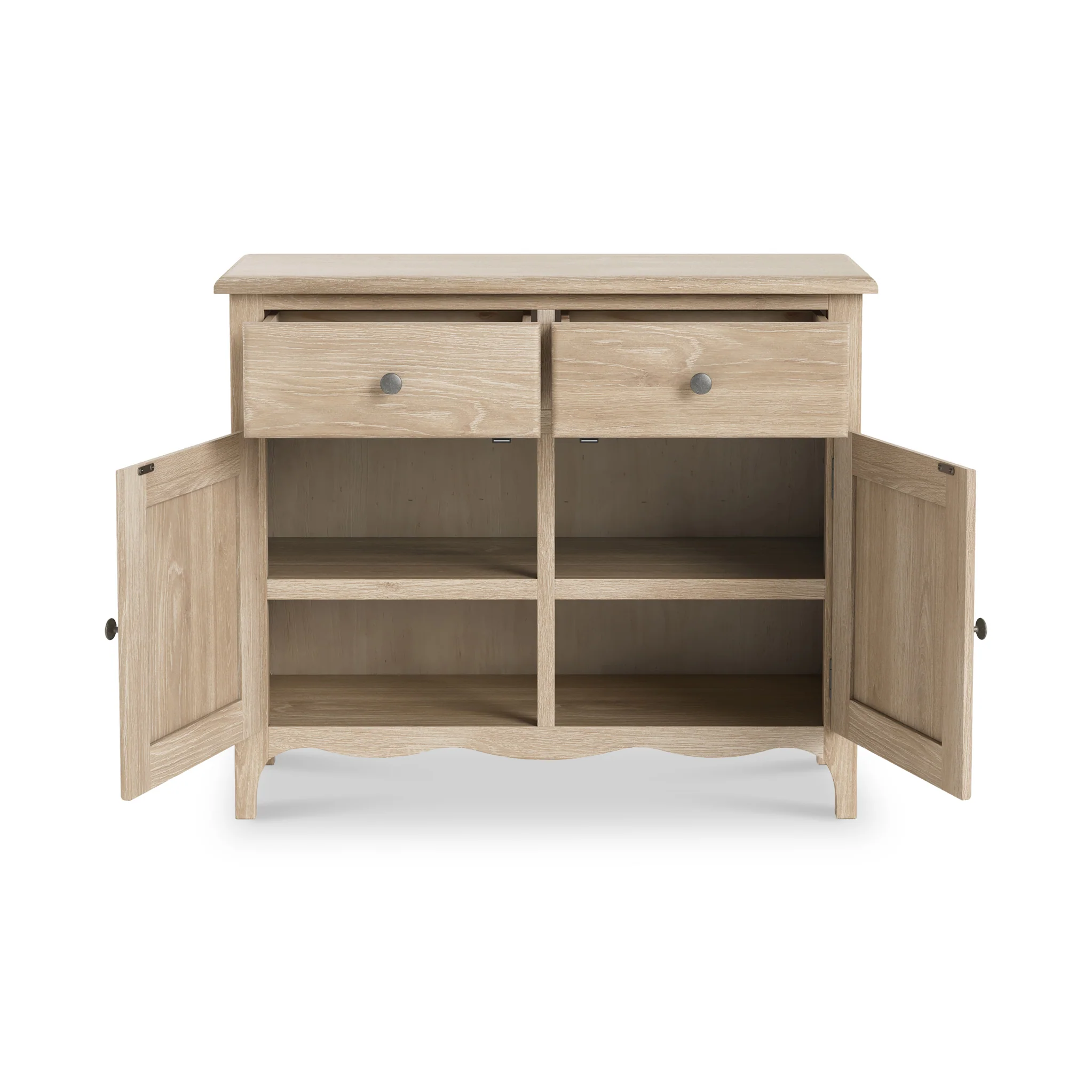 Celine Washed Oak Small Sideboard - Image 5