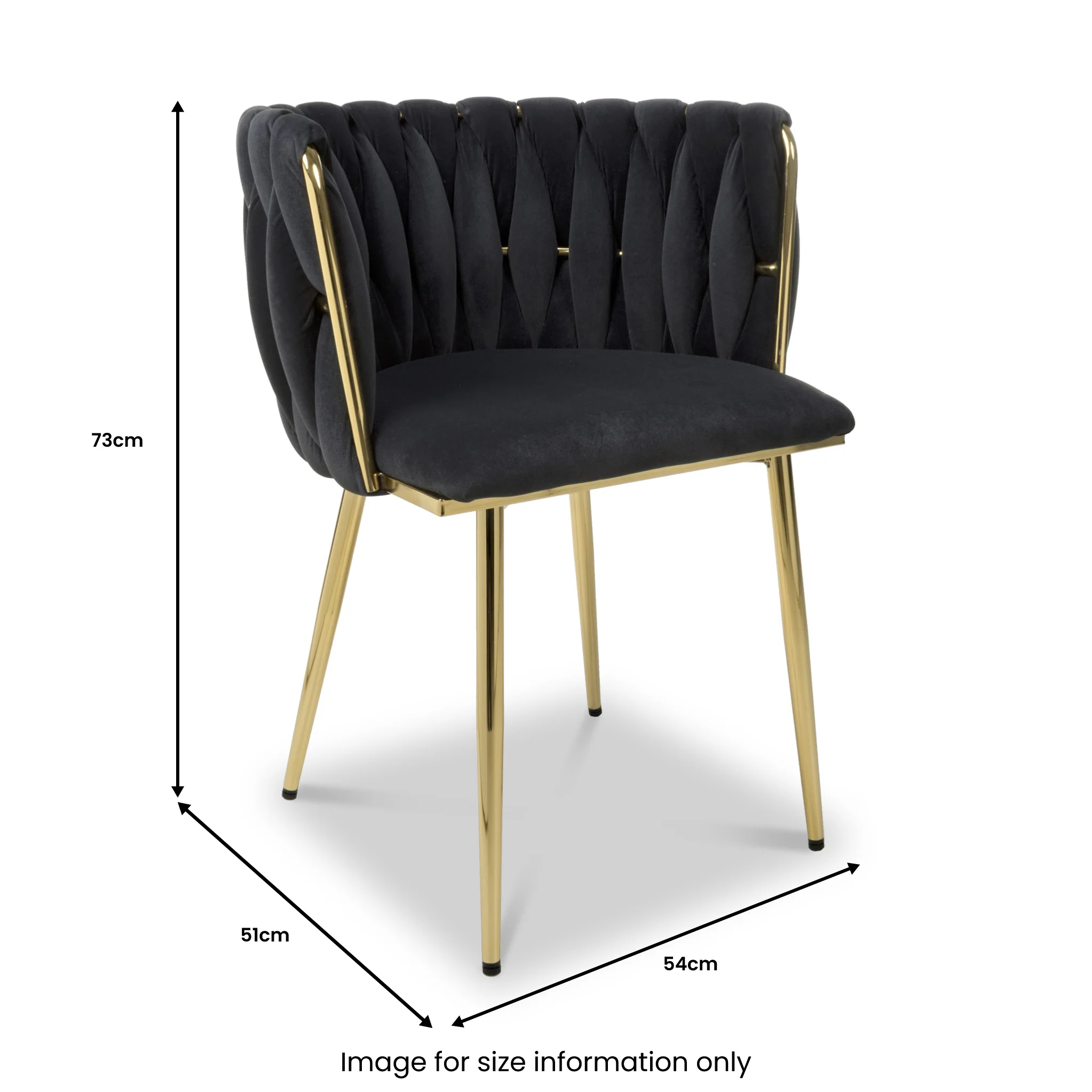 Cindy Velvet Dining Chair - Image 7